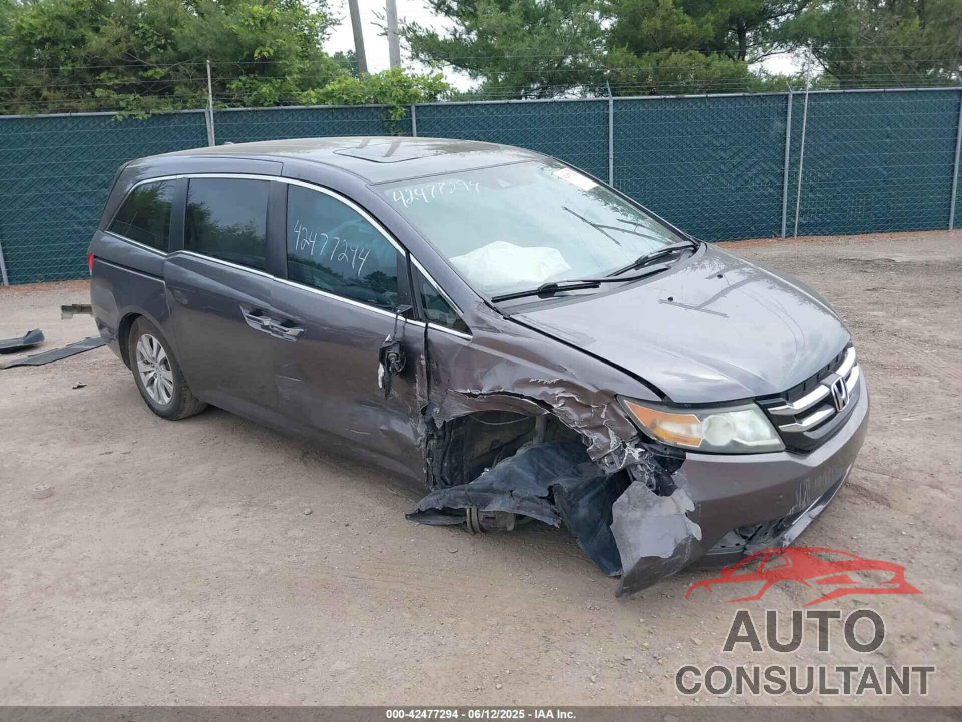 HONDA ODYSSEY 2015 - 5FNRL5H63FB067996