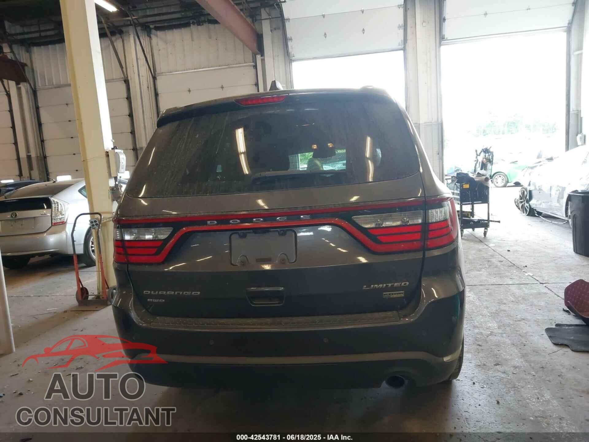 DODGE DURANGO 2015 - 1C4RDJDG7FC709542