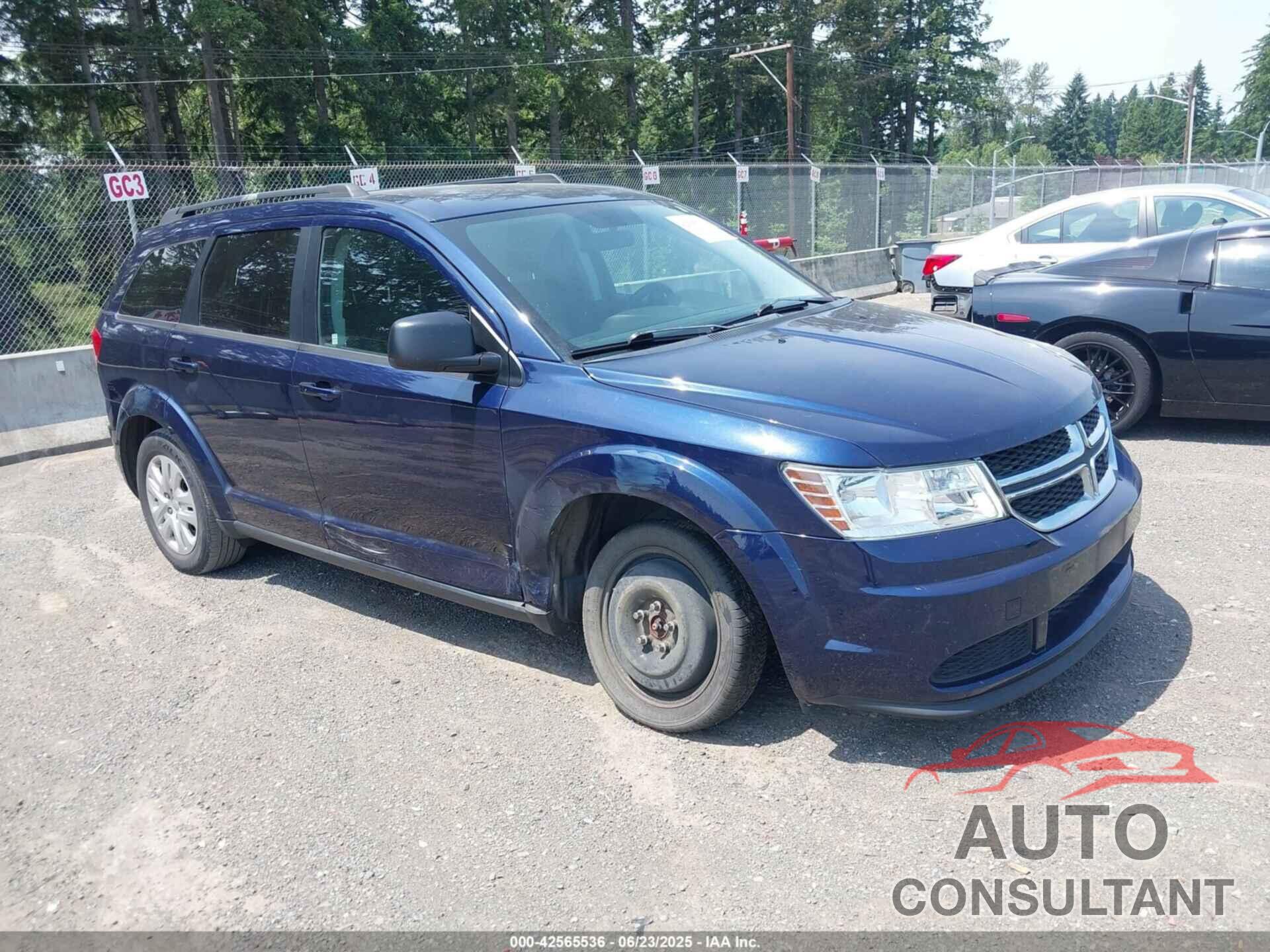 DODGE JOURNEY 2017 - 3C4PDCAB7HT622663