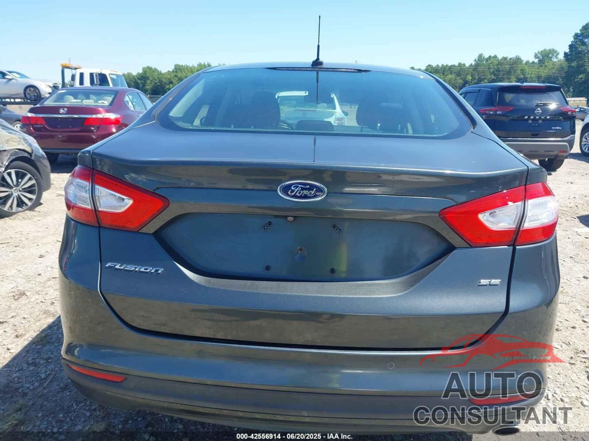 FORD FUSION 2016 - 3FA6P0H72GR177074
