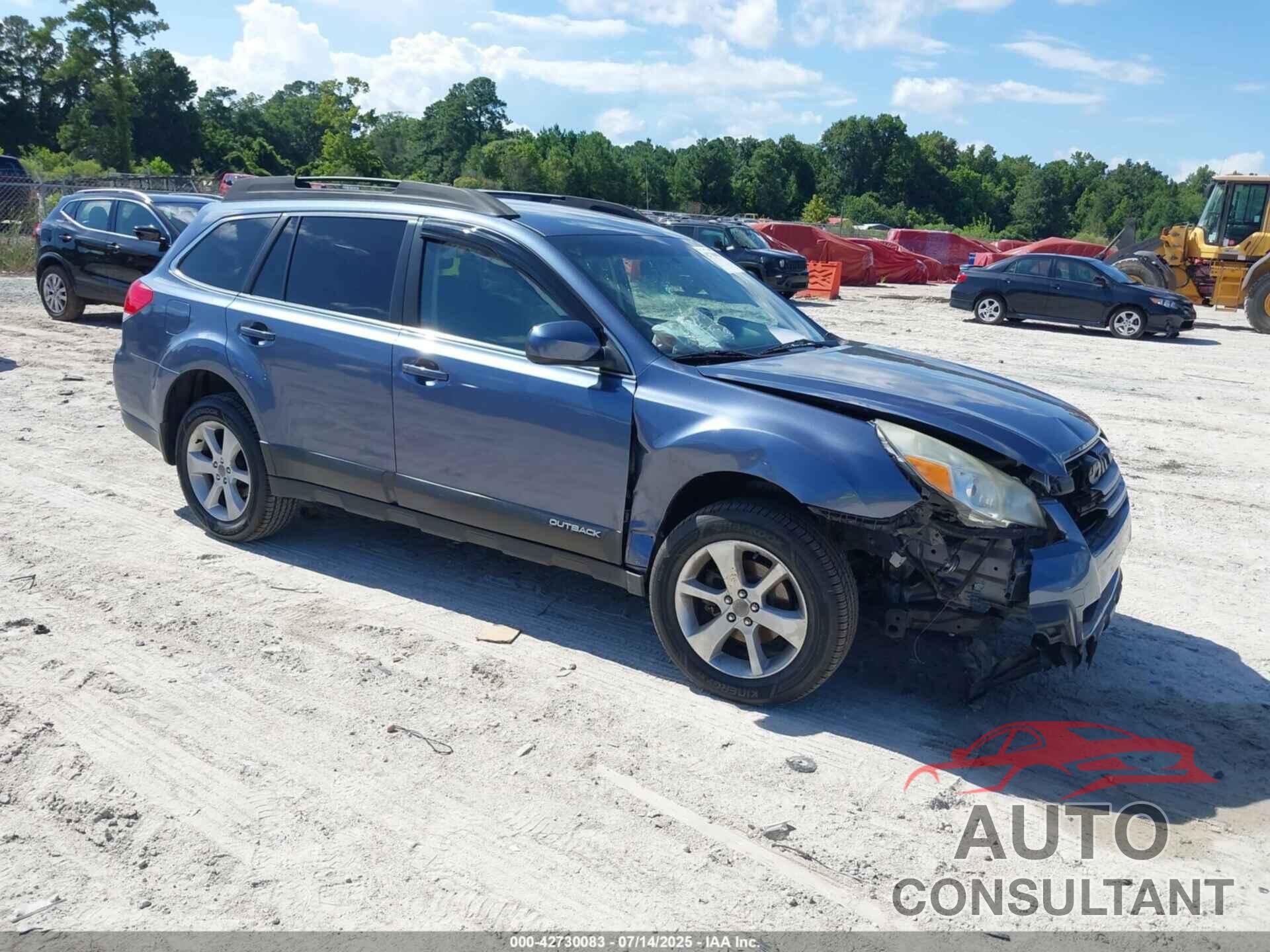 SUBARU OUTBACK 2014 - 4S4BRBCC1E3314290
