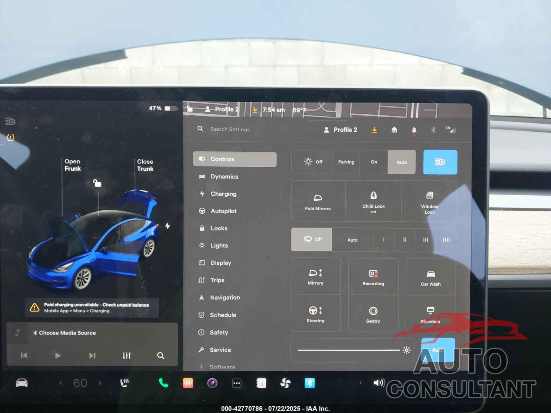 TESLA MODEL 3 2022 - 5YJ3E1EA6NF145476