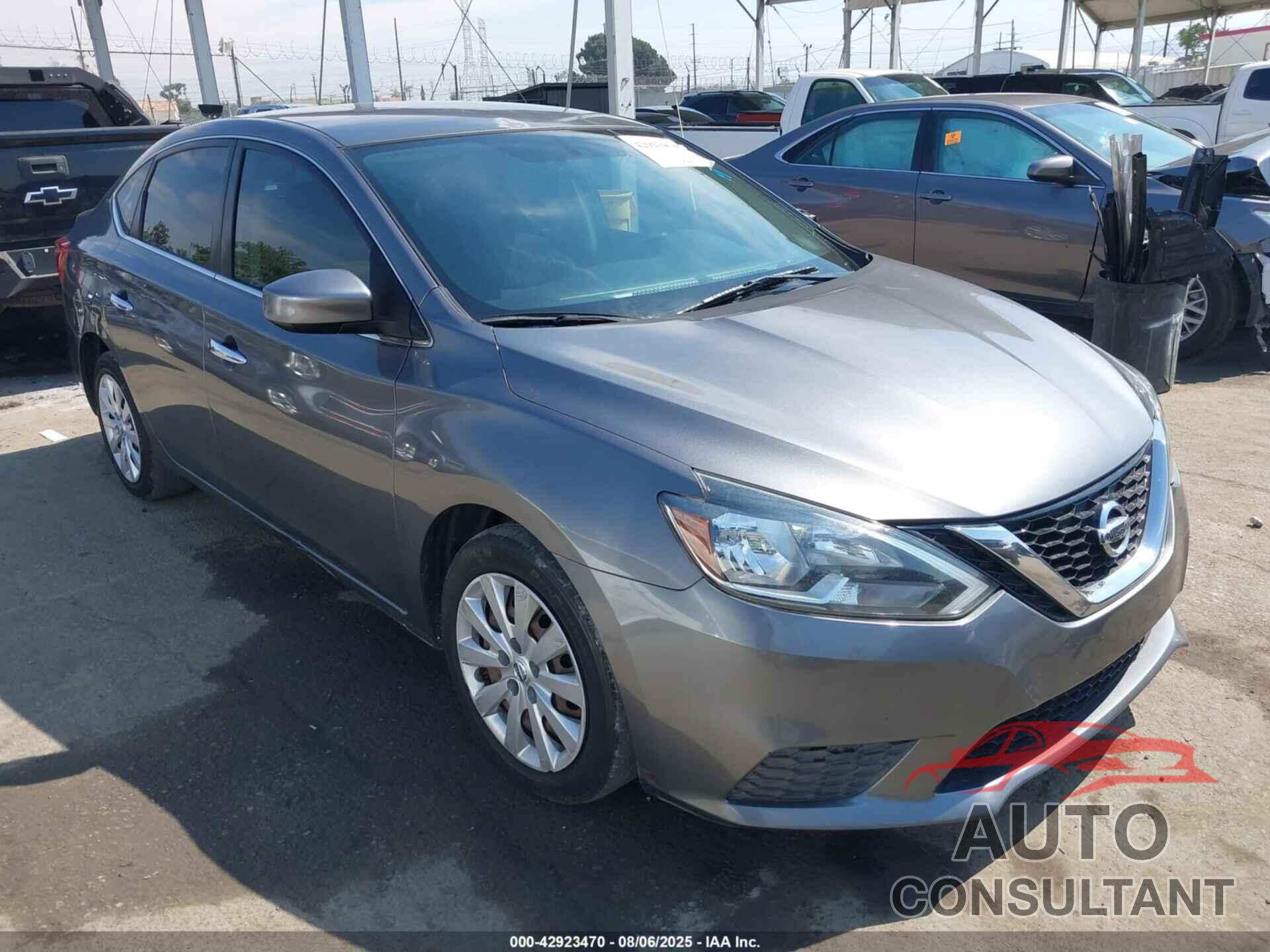 NISSAN SENTRA 2016 - 3N1AB7AP6GY261848