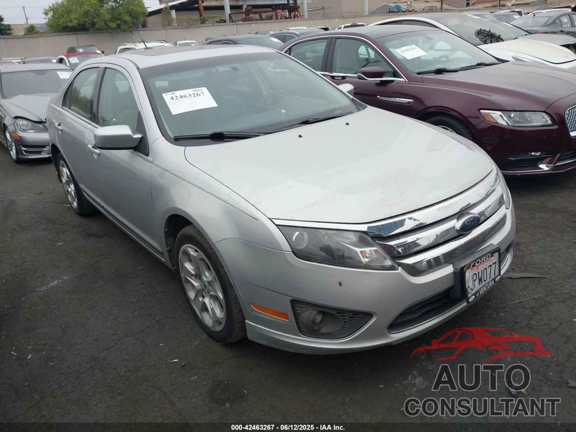 FORD FUSION 2010 - 3FAHP0HG0AR188994