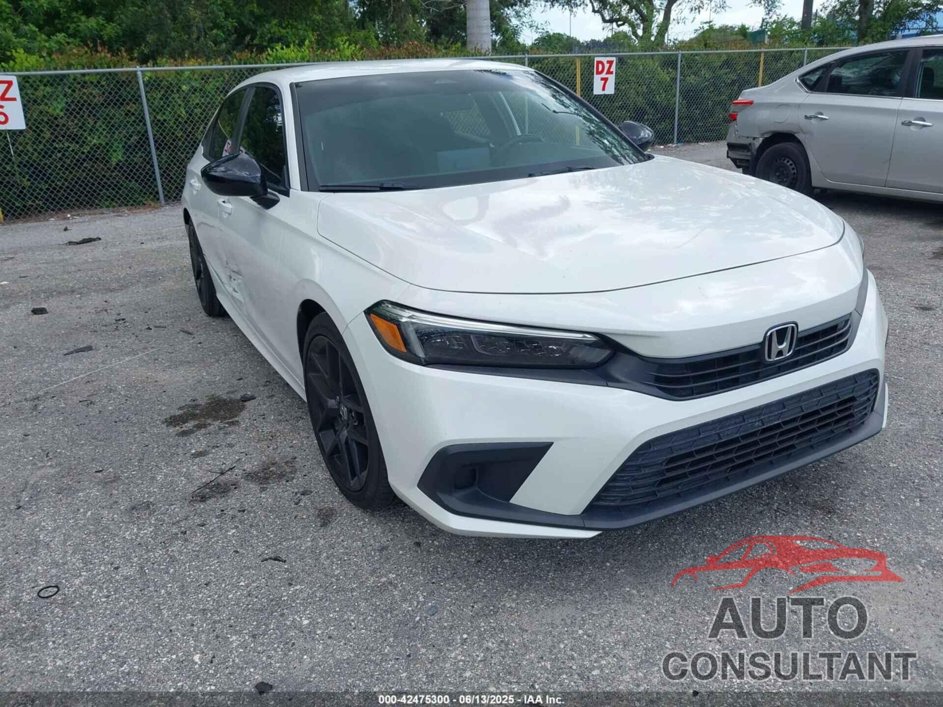 HONDA CIVIC 2022 - 2HGFE2F5XNH529776