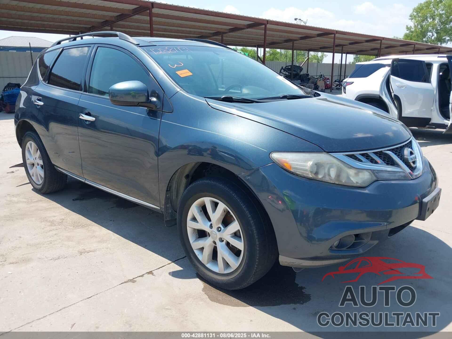NISSAN MURANO 2011 - JN8AZ1MU0BW055680