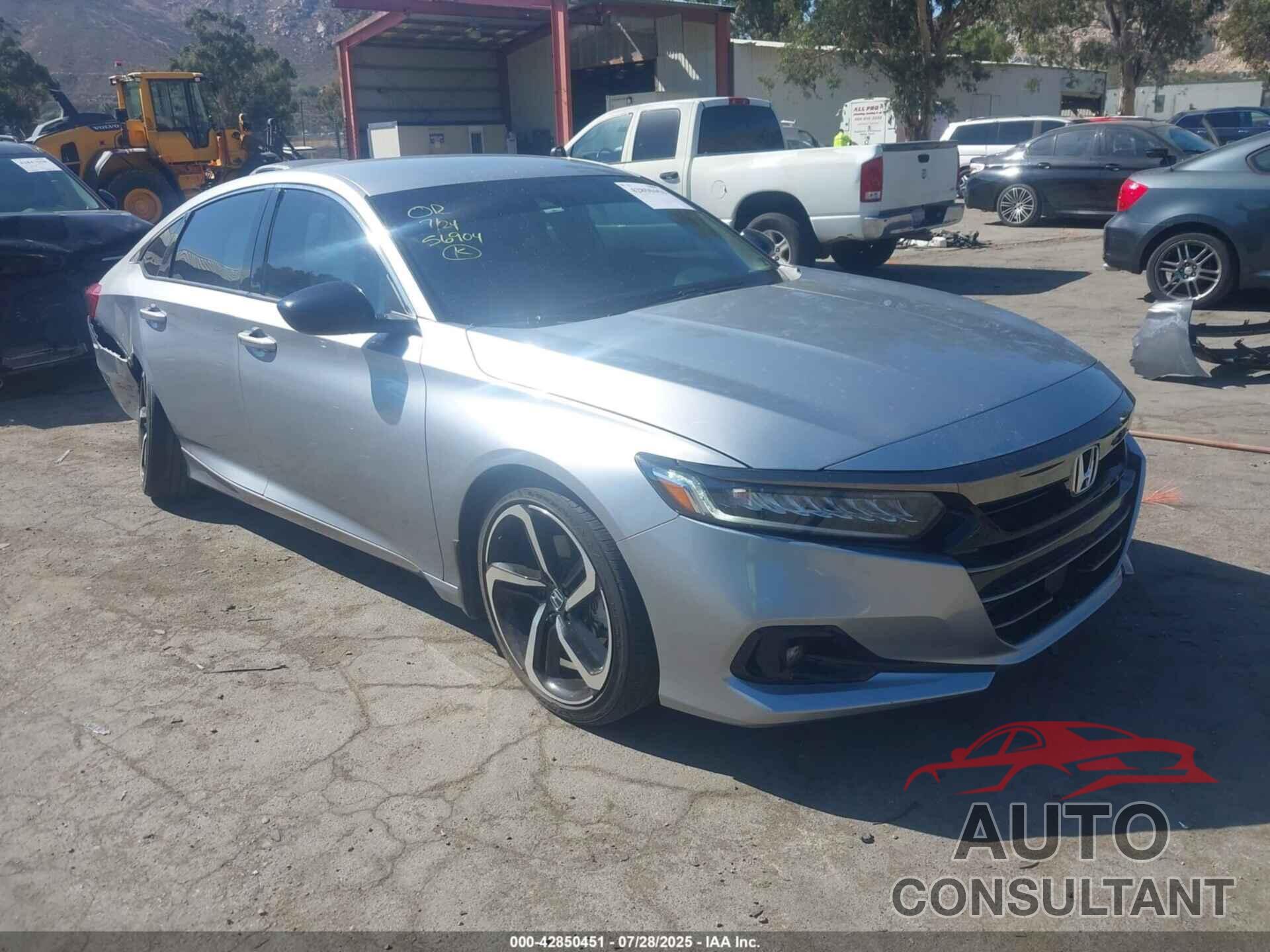 HONDA ACCORD 2022 - 1HGCV1F46NA109581