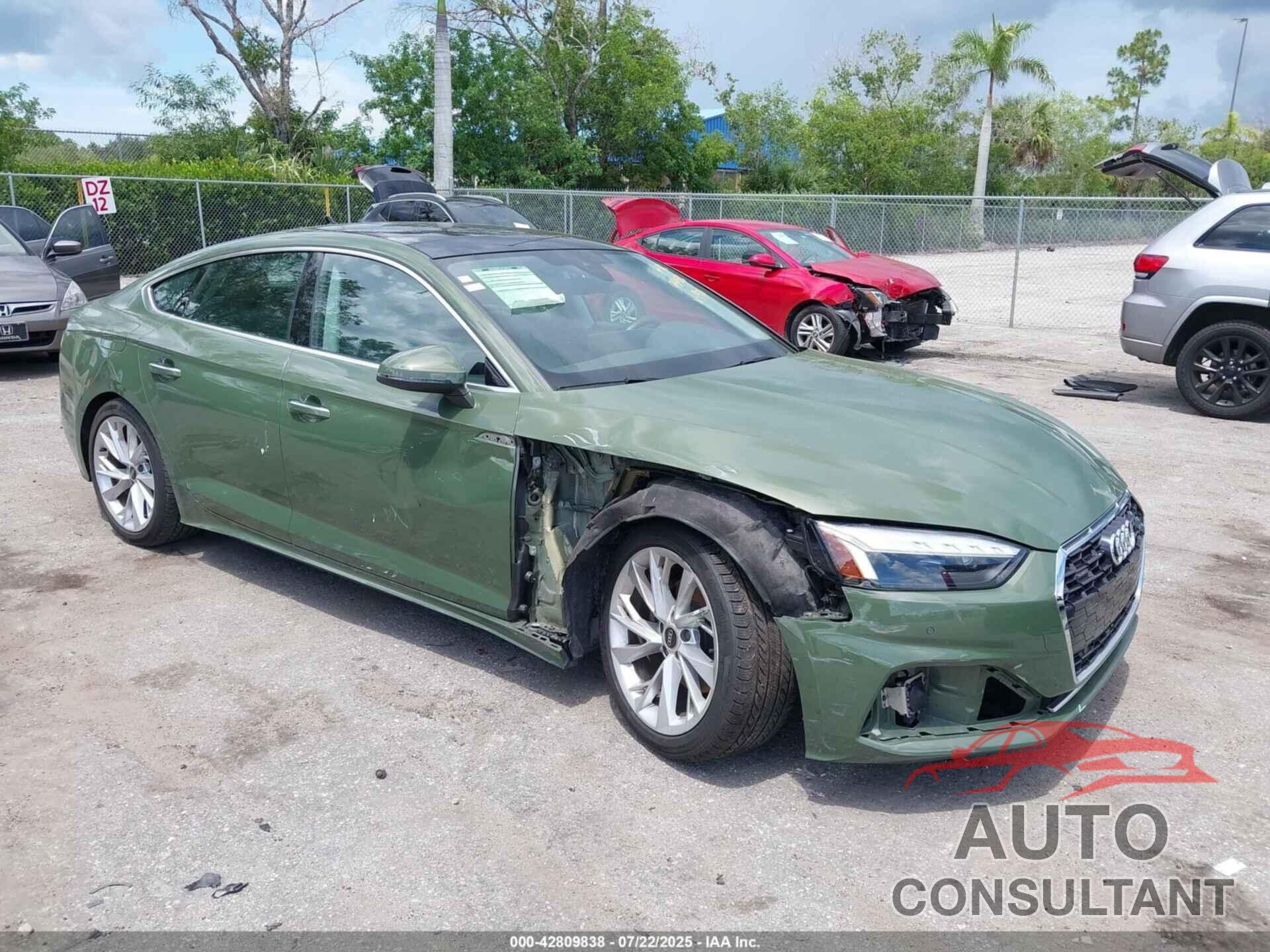AUDI A5 SPORTBACK 2023 - WAUABCF51PA051950