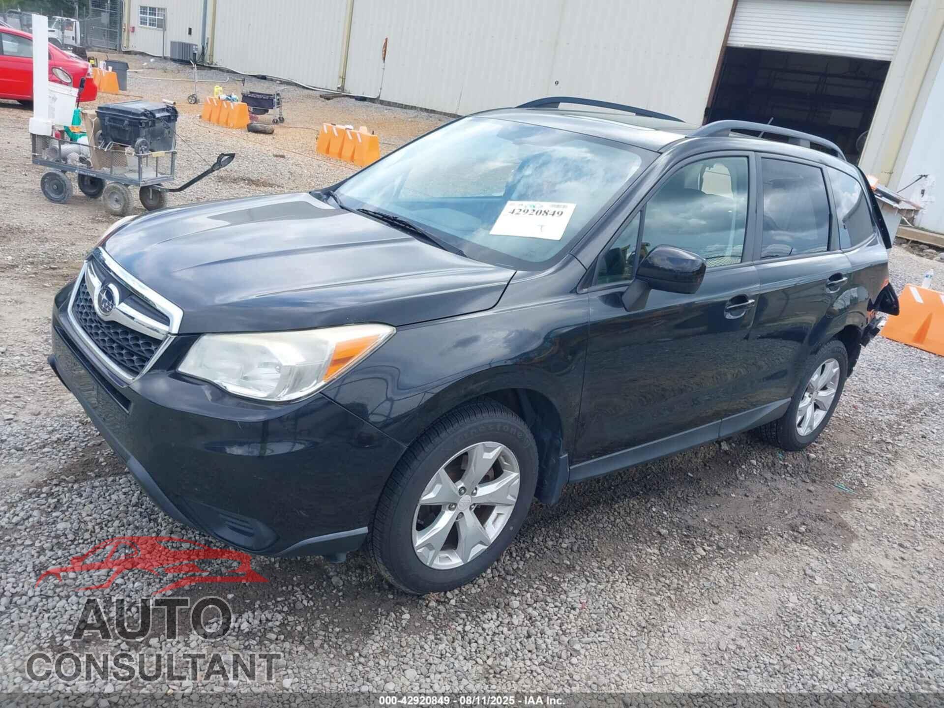 SUBARU FORESTER 2014 - JF2SJAEC2EH511900