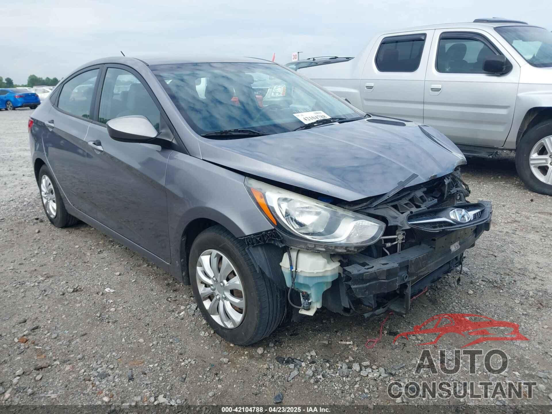 HYUNDAI ACCENT 2014 - KMHCT4AE4EU636924
