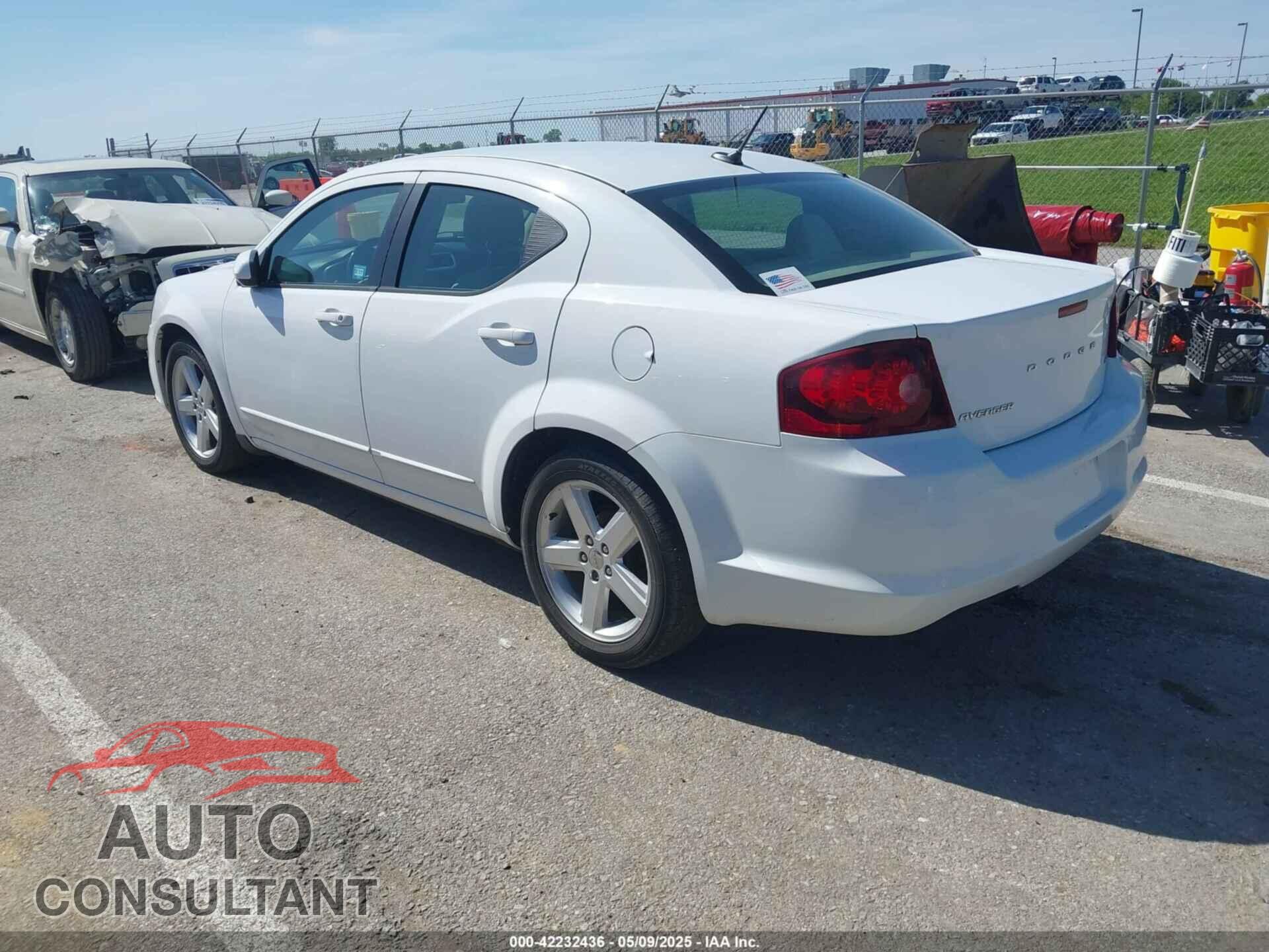 DODGE AVENGER 2013 - 1C3CDZCB1DN709519