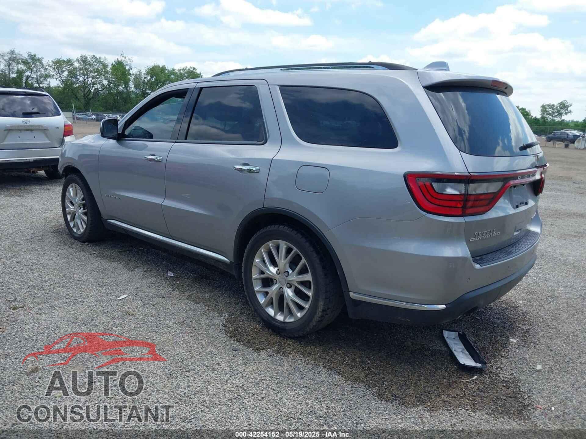 DODGE DURANGO 2015 - 1C4RDHEG3FC120012
