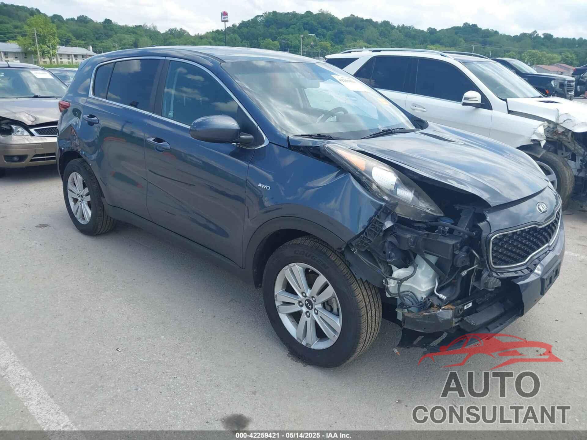 KIA SPORTAGE 2018 - KNDPMCAC5J7339763