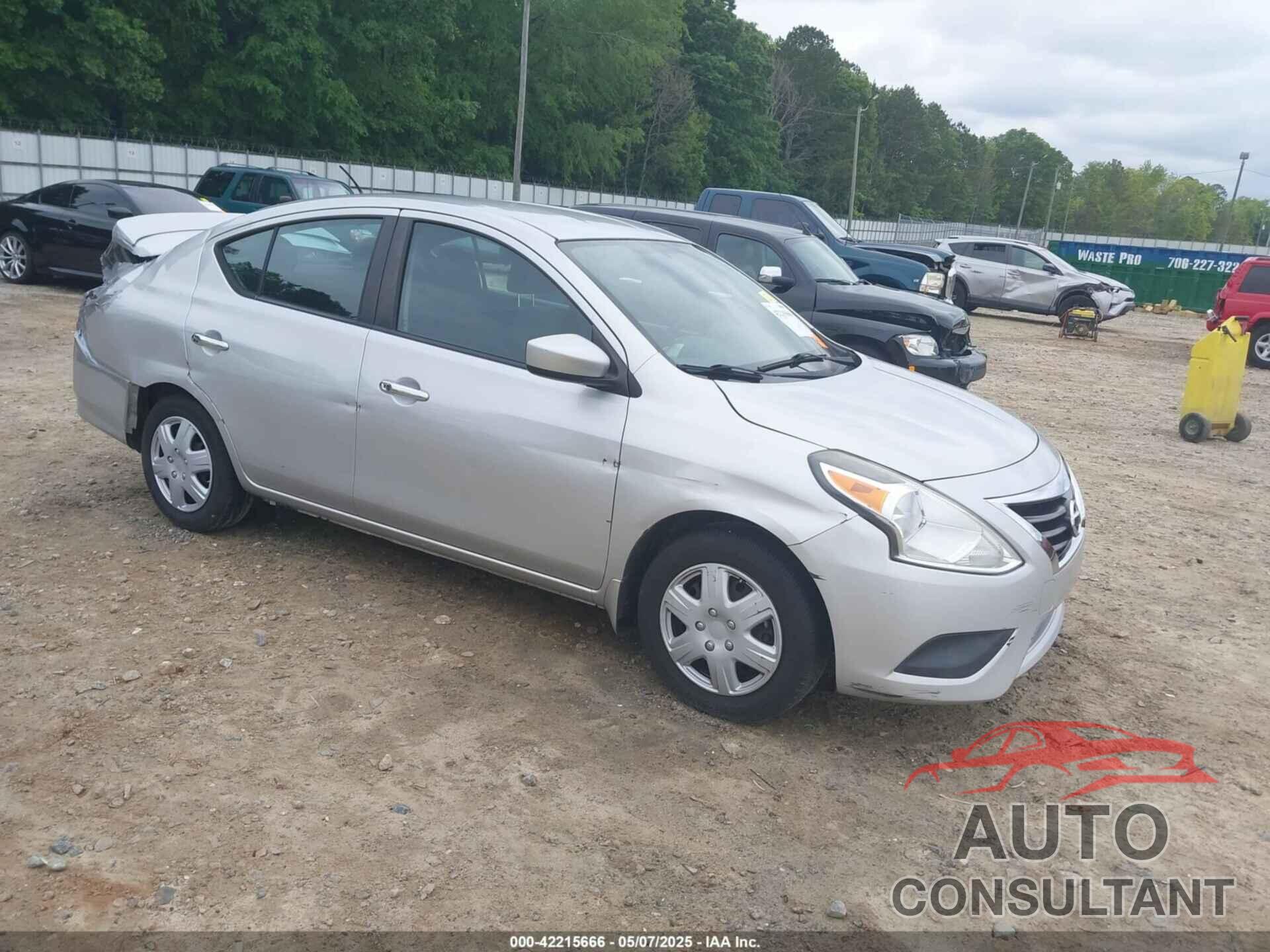 NISSAN VERSA 2015 - 3N1CN7AP5FL913757
