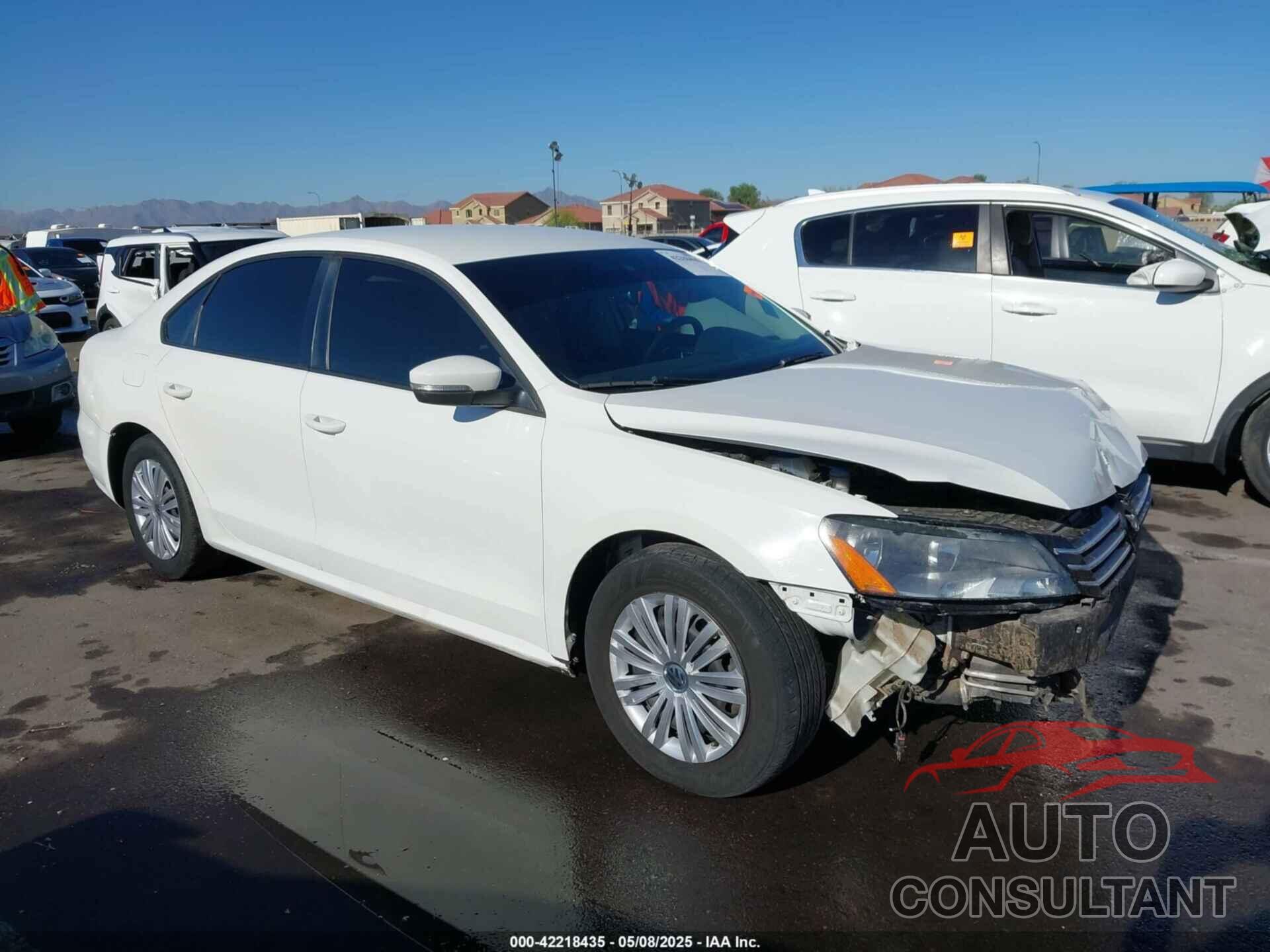 VOLKSWAGEN PASSAT 2014 - 1VWAT7A35EC023841
