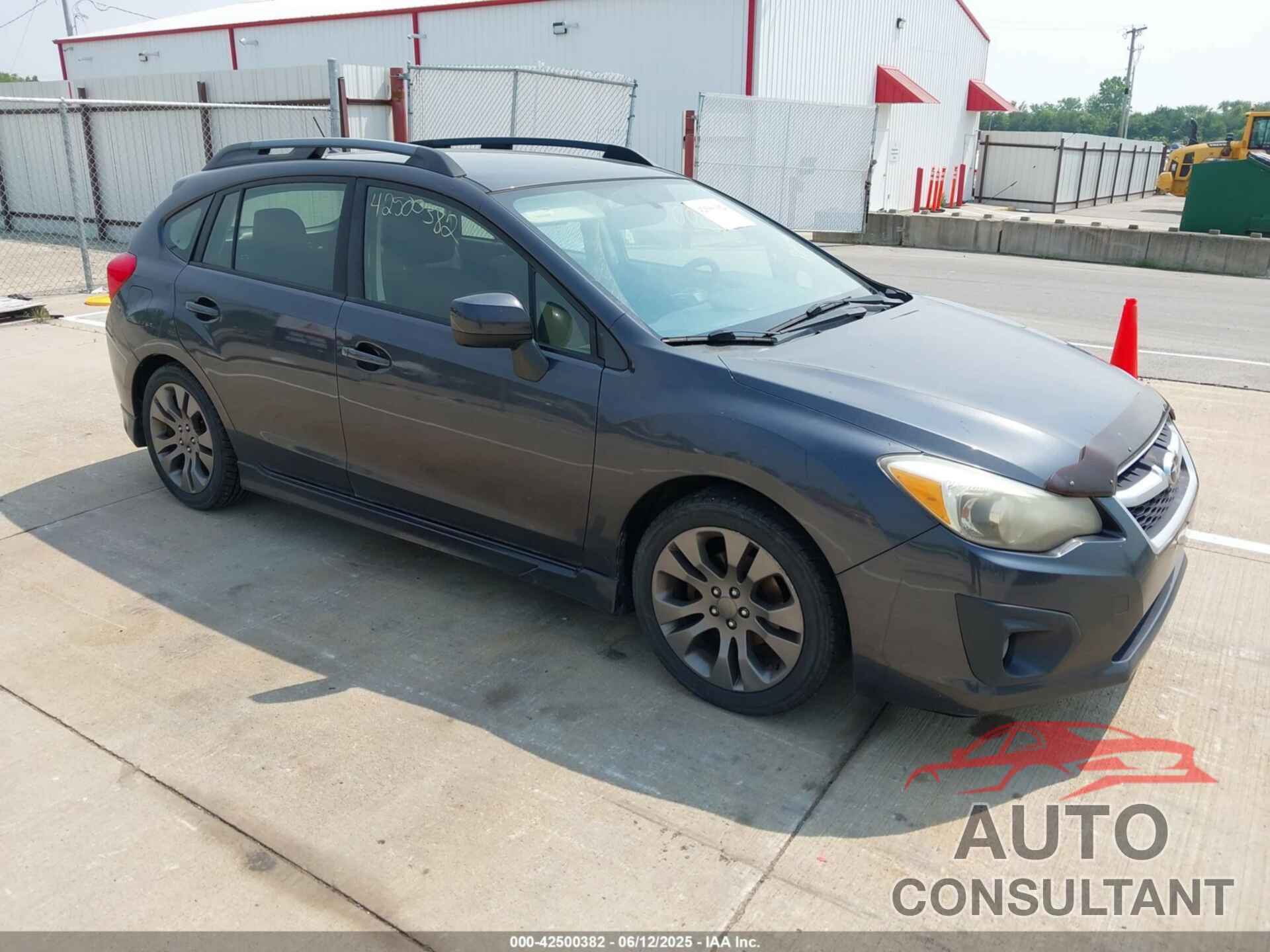 SUBARU IMPREZA 2012 - JF1GPAL63CH239232