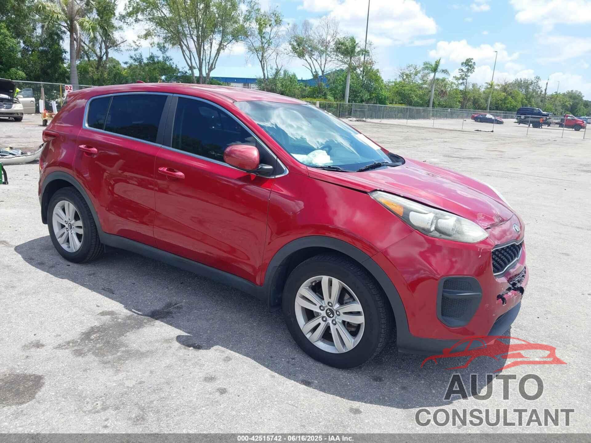 KIA SPORTAGE 2019 - KNDPM3AC4K7511718