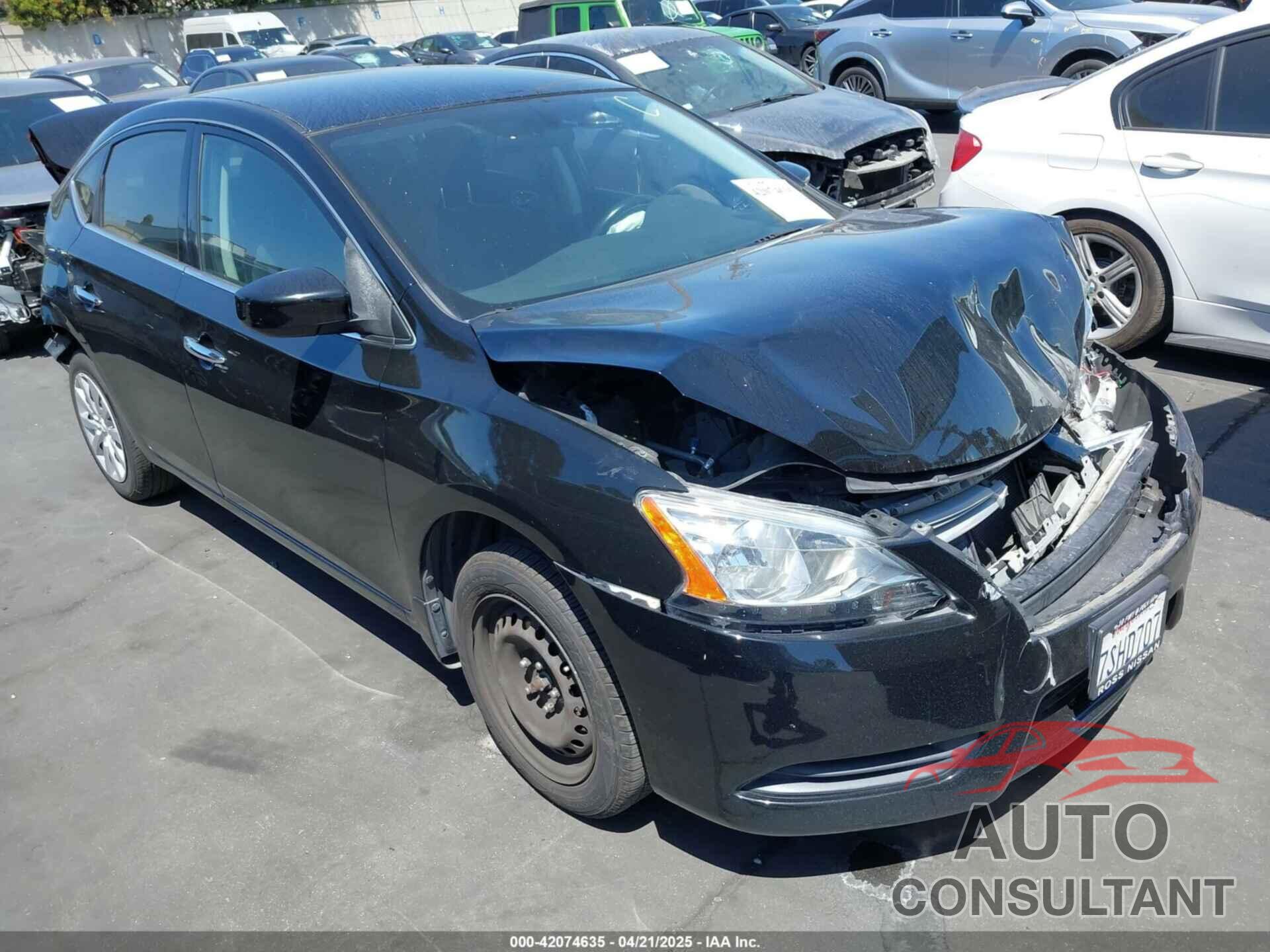 NISSAN SENTRA 2015 - 3N1AB7AP0FL692116