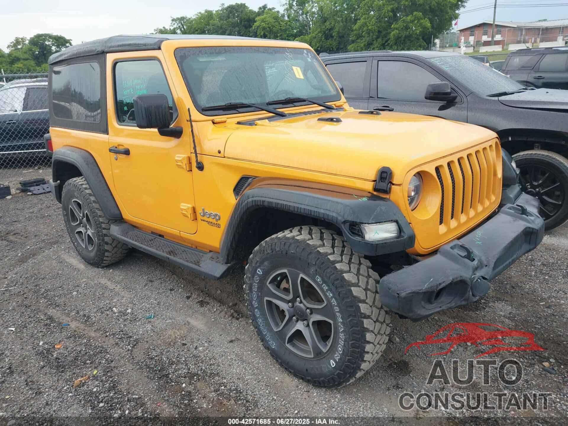 JEEP WRANGLER 2021 - 1C4GJXANXMW657468