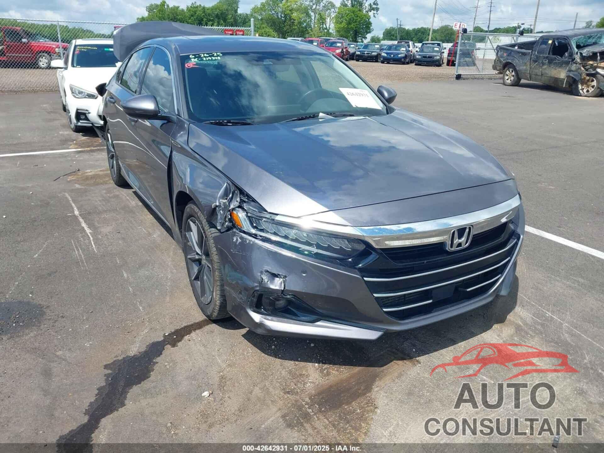 HONDA ACCORD 2021 - 1HGCV1F50MA015610