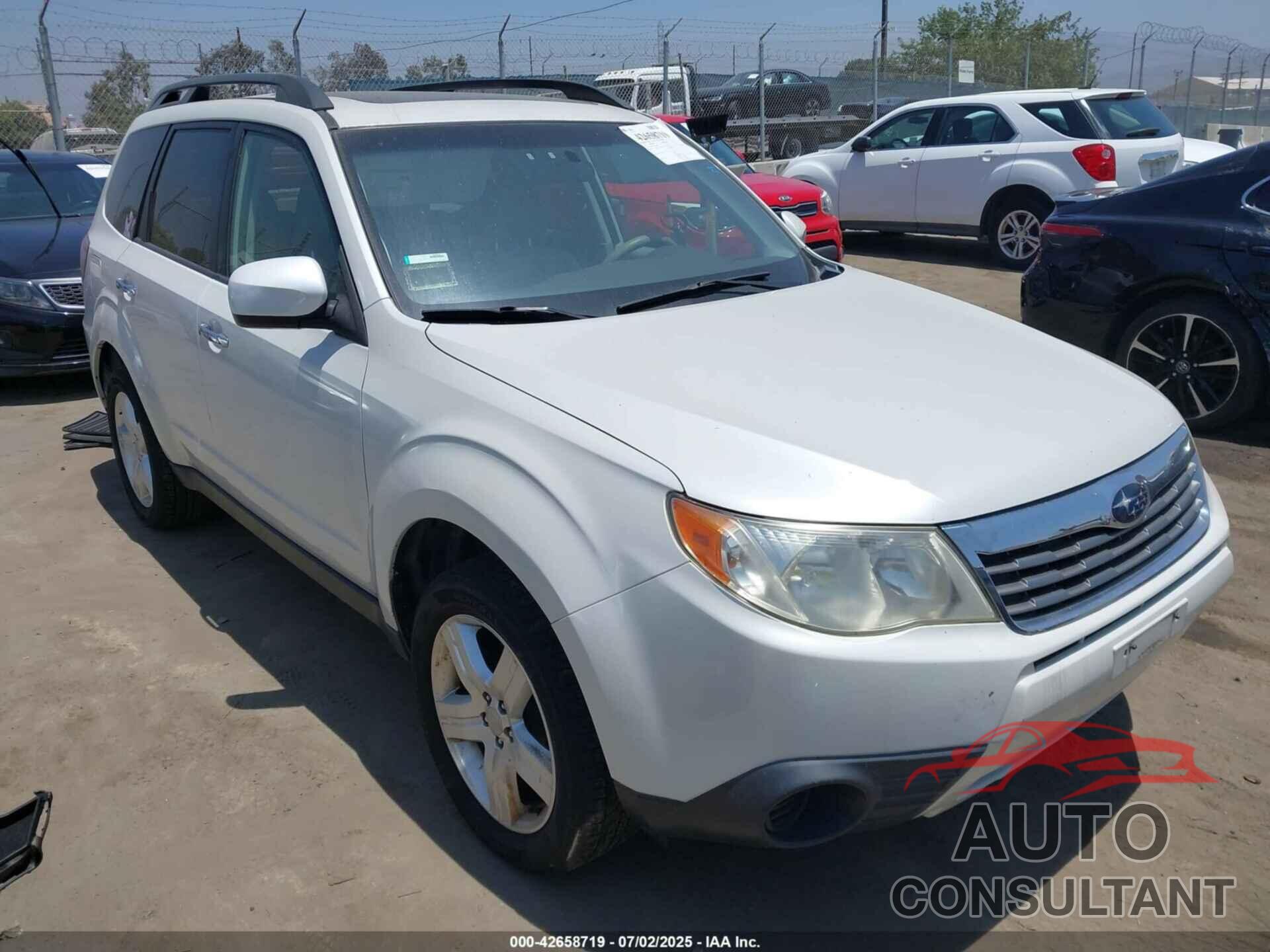 SUBARU FORESTER 2010 - JF2SH6CC0AH918281