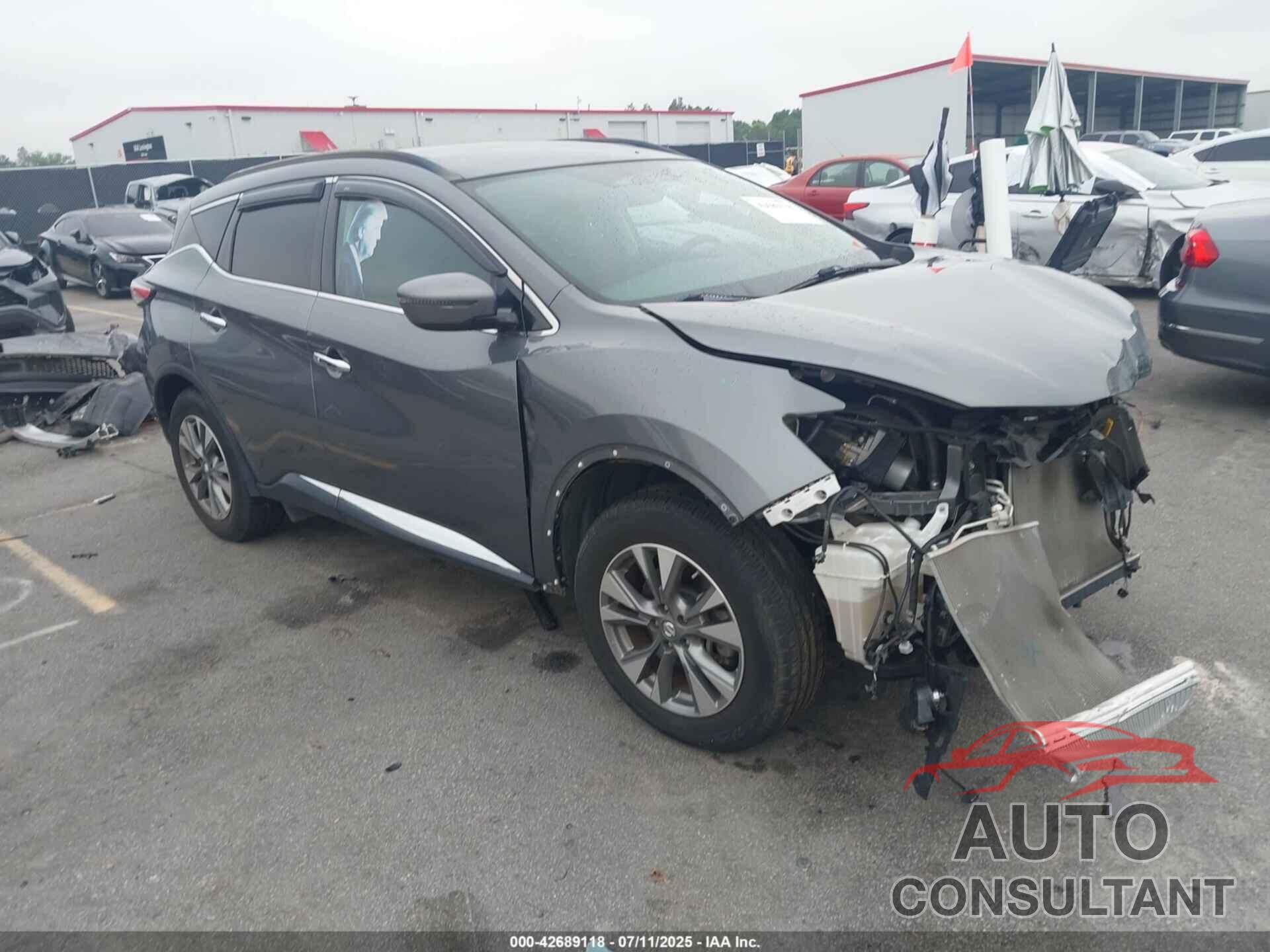 NISSAN MURANO 2018 - 5N1AZ2MG2JN155548