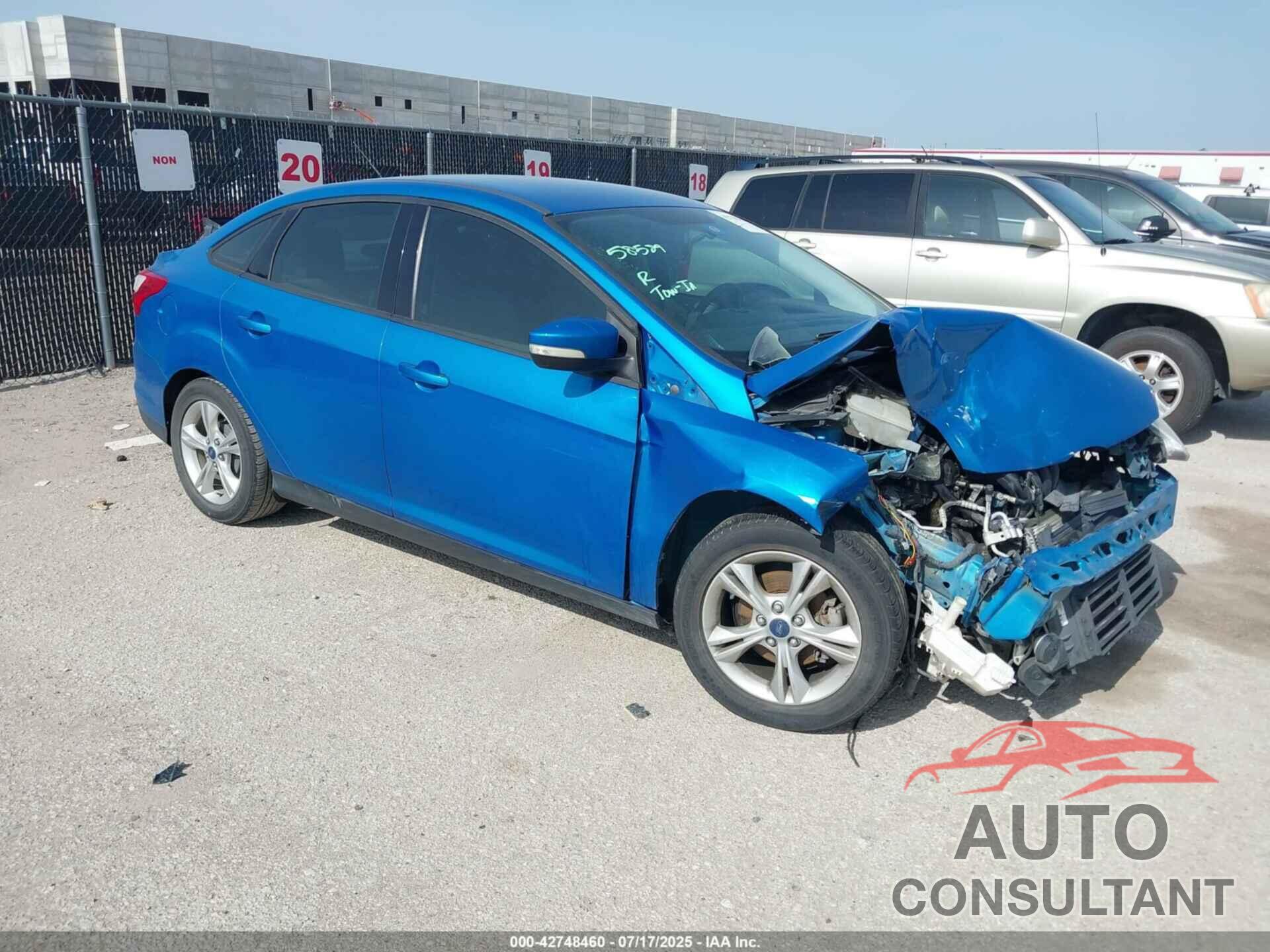 FORD FOCUS 2014 - 1FADP3F29EL109334