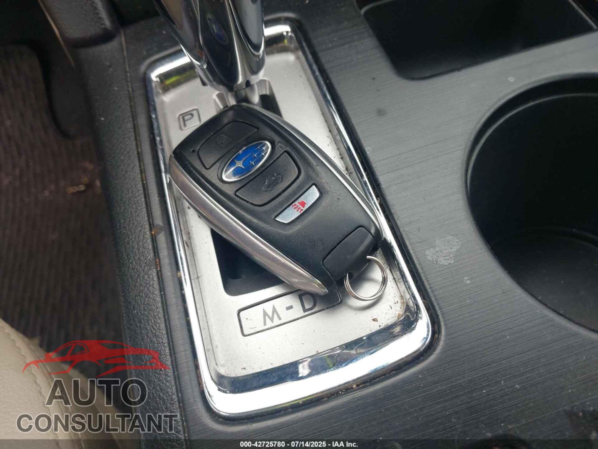 SUBARU OUTBACK 2016 - 4S4BSBNC8G3248311