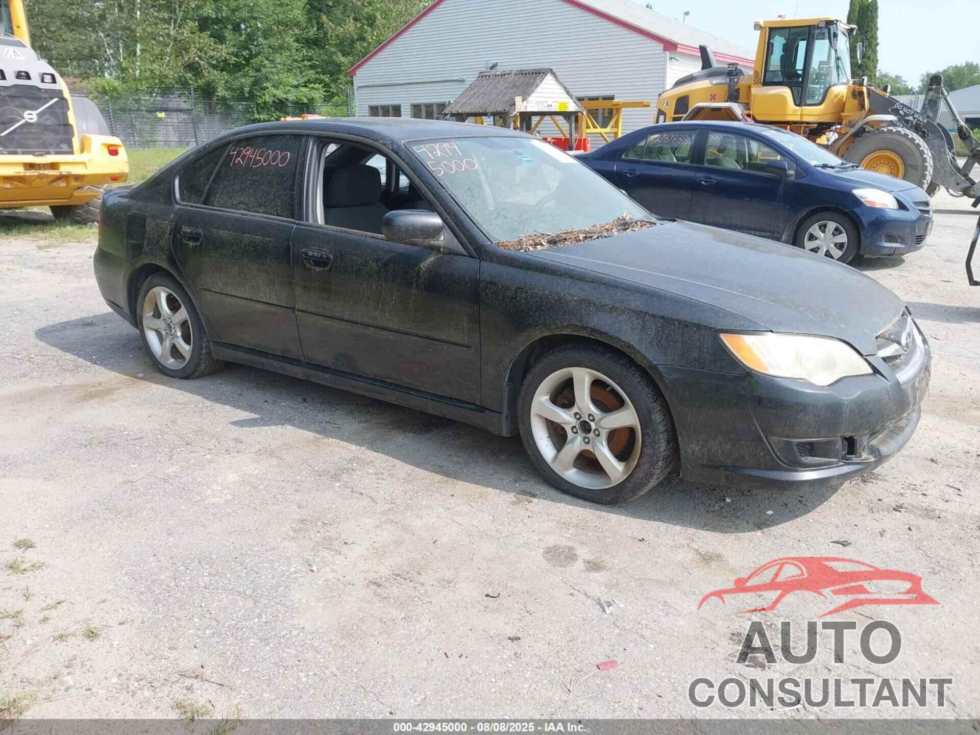 SUBARU LEGACY 2009 - 4S3BL616297231430
