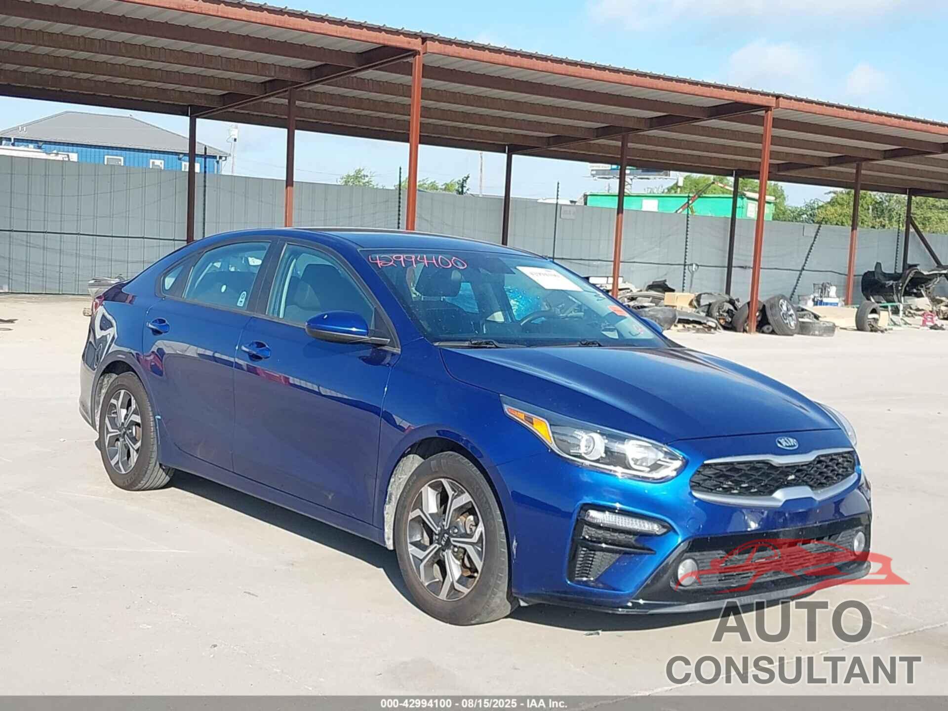 KIA FORTE 2020 - 3KPF24AD6LE219893