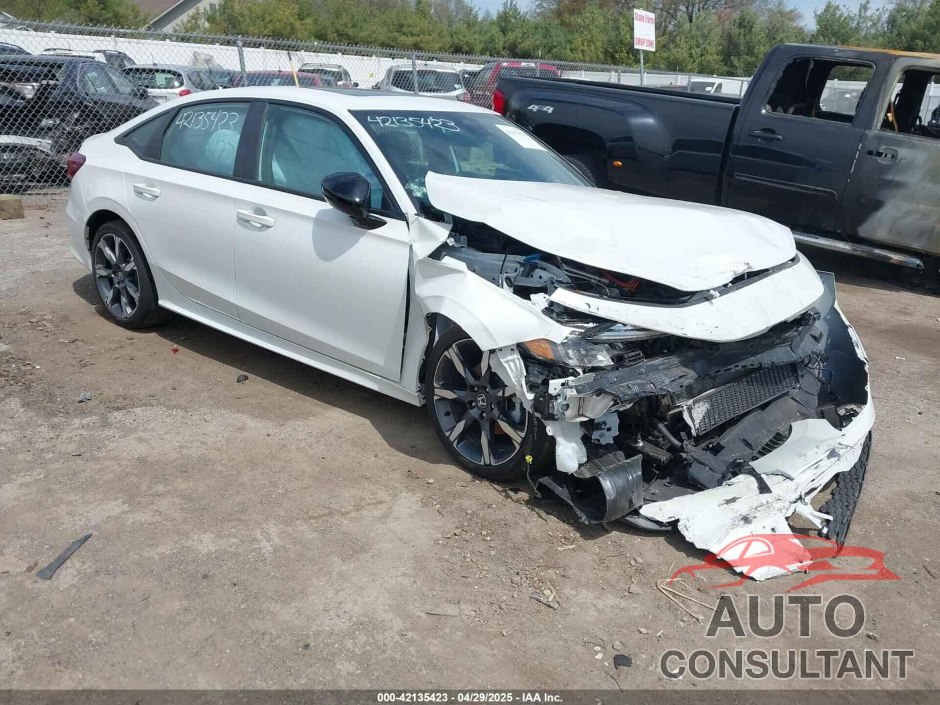 HONDA CIVIC  HYBRID 2025 - 2HGFE4F88SH318061