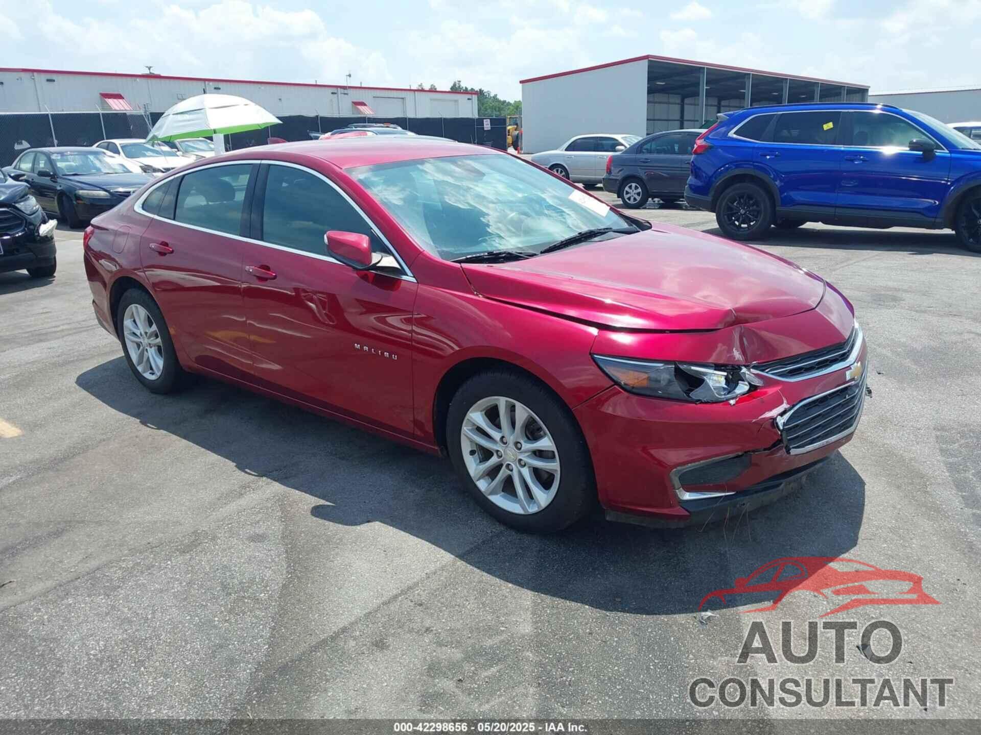 CHEVROLET MALIBU 2017 - 1G1ZE5ST1HF288951