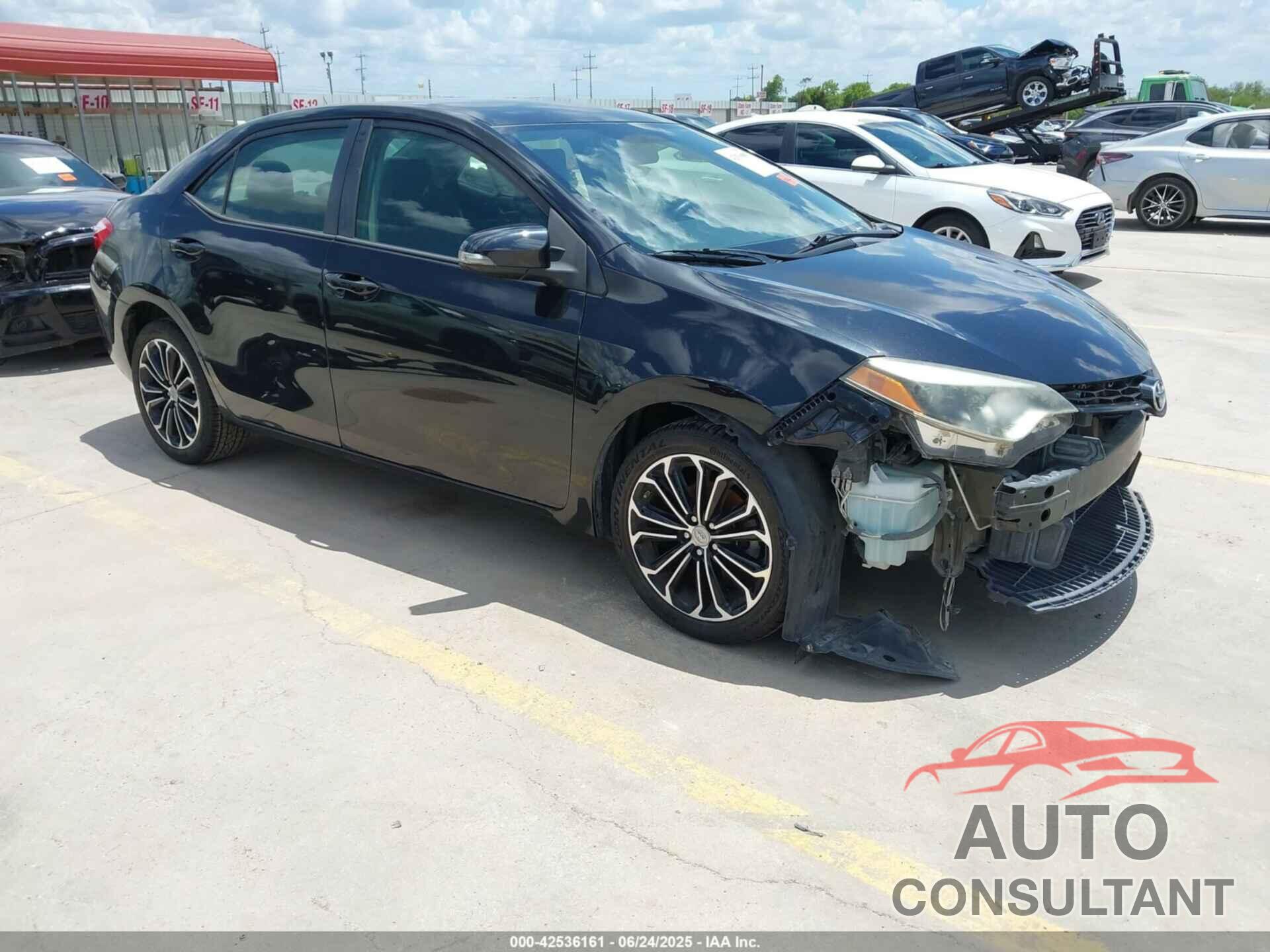 TOYOTA COROLLA 2015 - 5YFBURHE5FP306255