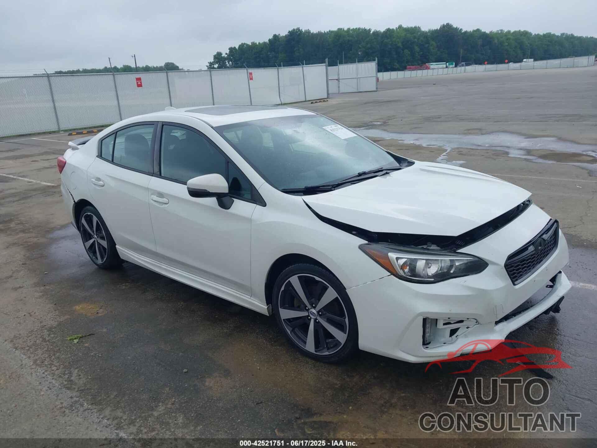 SUBARU IMPREZA 2017 - 4S3GKAM61H3616667