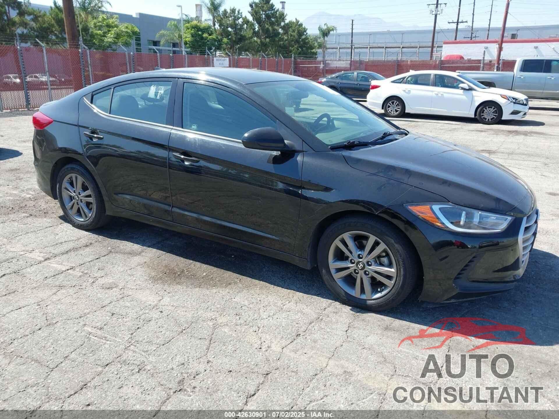 HYUNDAI ELANTRA 2018 - 5NPD84LF7JH241592