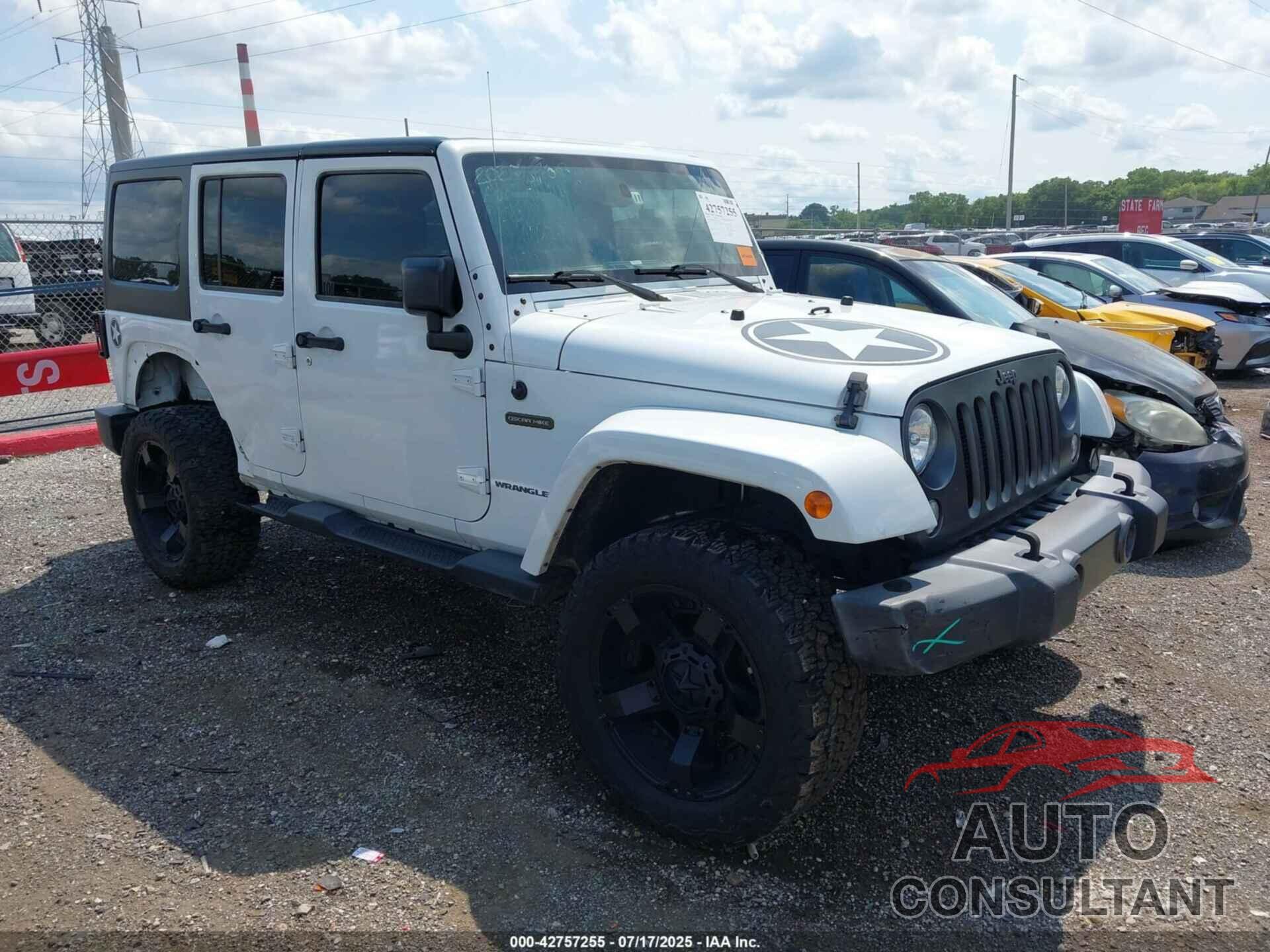 JEEP WRANGLER UNLIMITED 2016 - 1C4BJWDG4GL206110