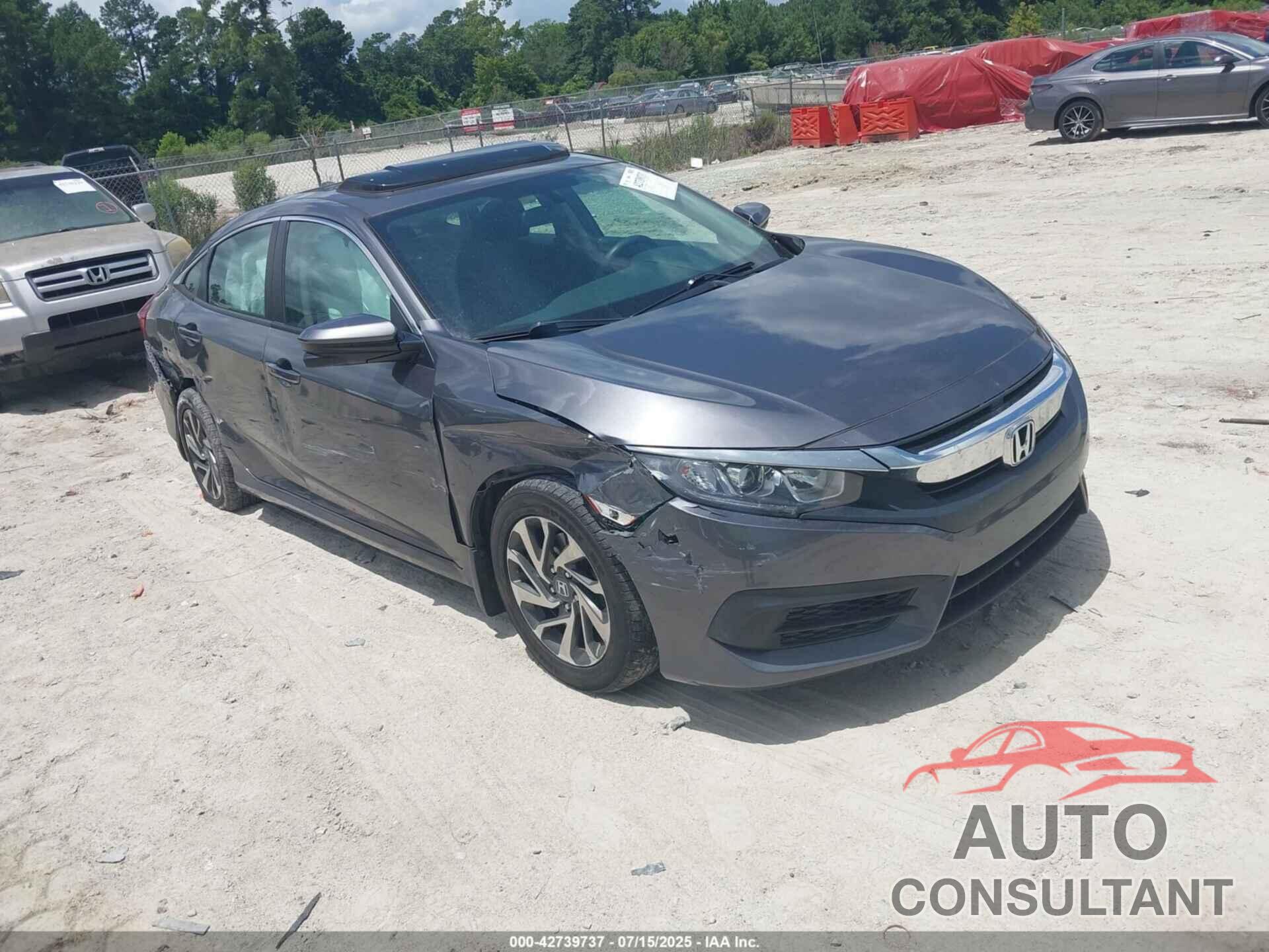 HONDA CIVIC 2017 - 2HGFC2F75HH502920