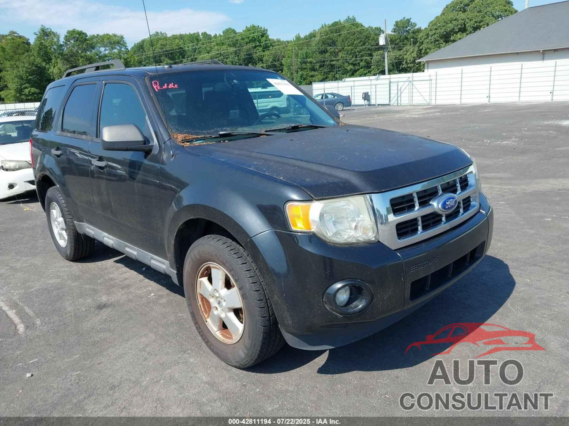 FORD ESCAPE 2011 - 1FMCU0D74BKC50238