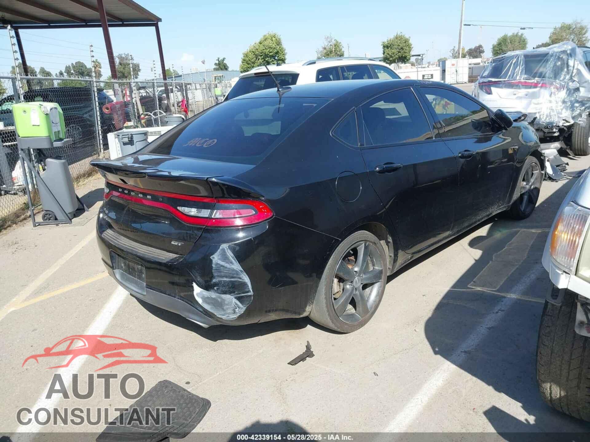 DODGE DART 2015 - 1C3CDFEB7FD278401