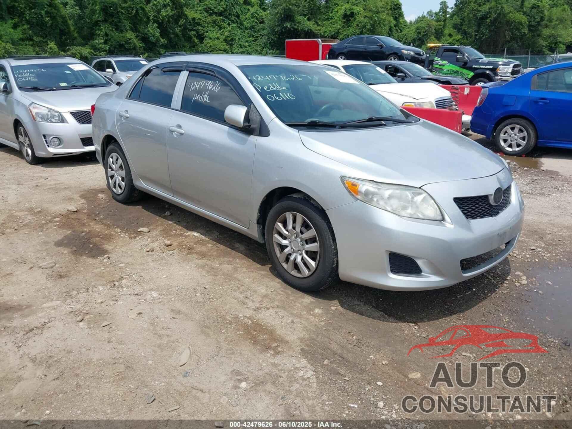 TOYOTA COROLLA 2009 - 2T1BU40EX9C167775