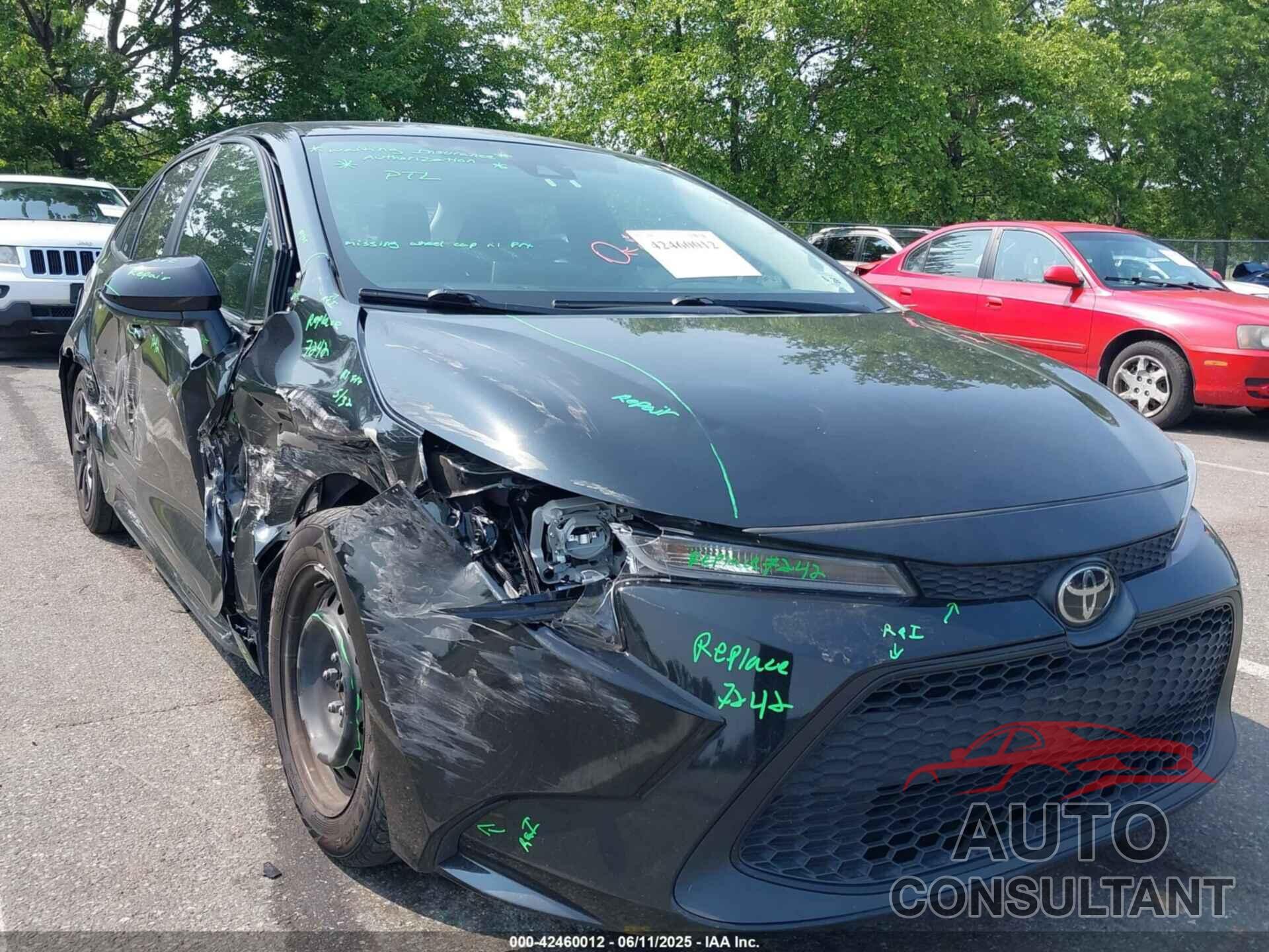 TOYOTA COROLLA 2021 - 5YFEPMAE8MP232506
