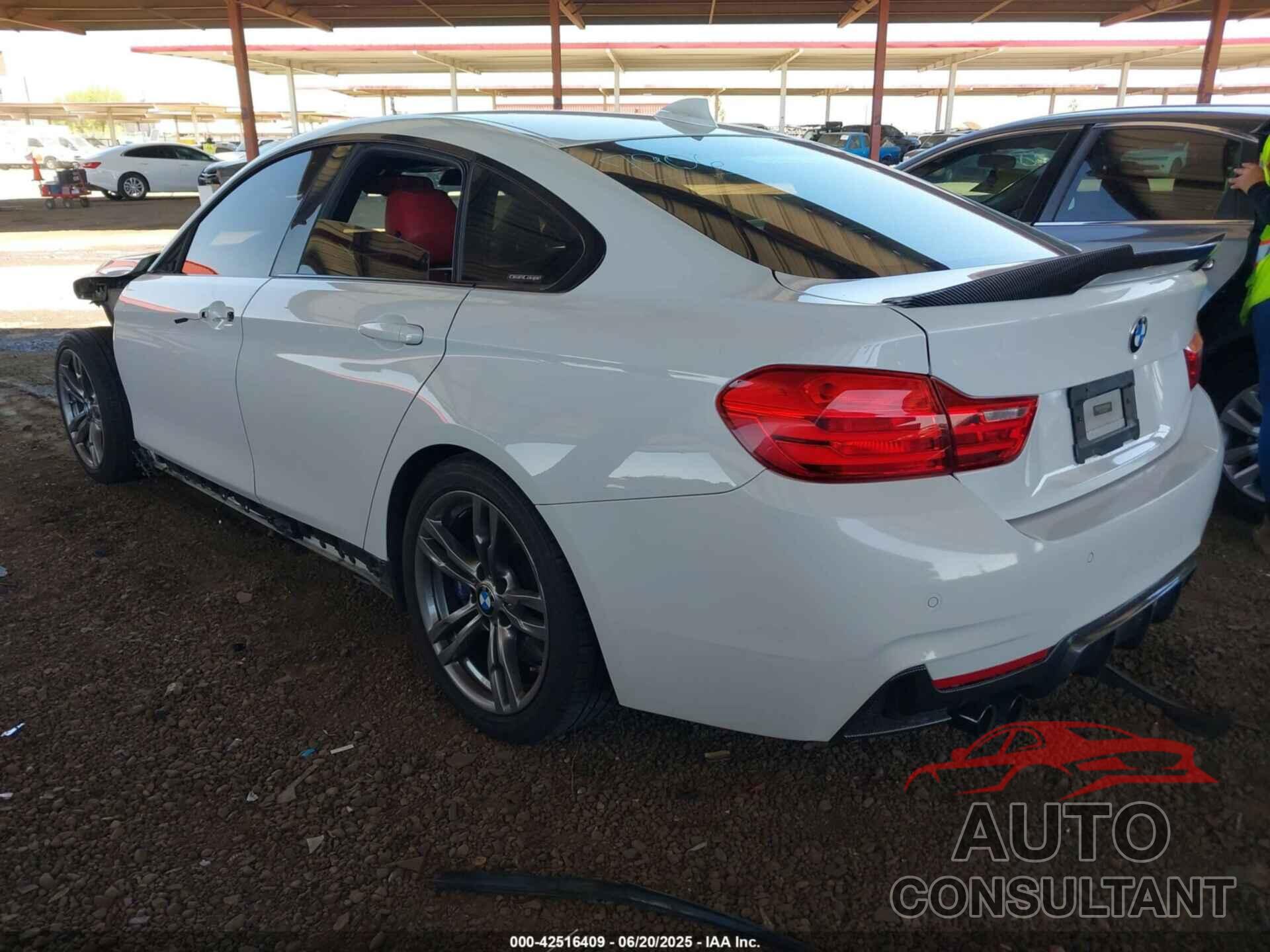 BMW 428 GRAN COUPE 2015 - WBA4A9C57FGL85404