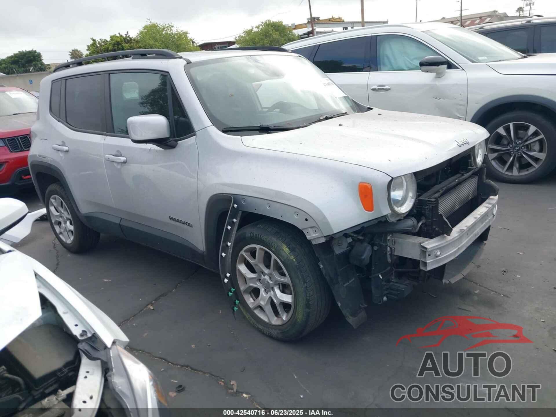 JEEP RENEGADE 2016 - ZACCJABT1GPE33418