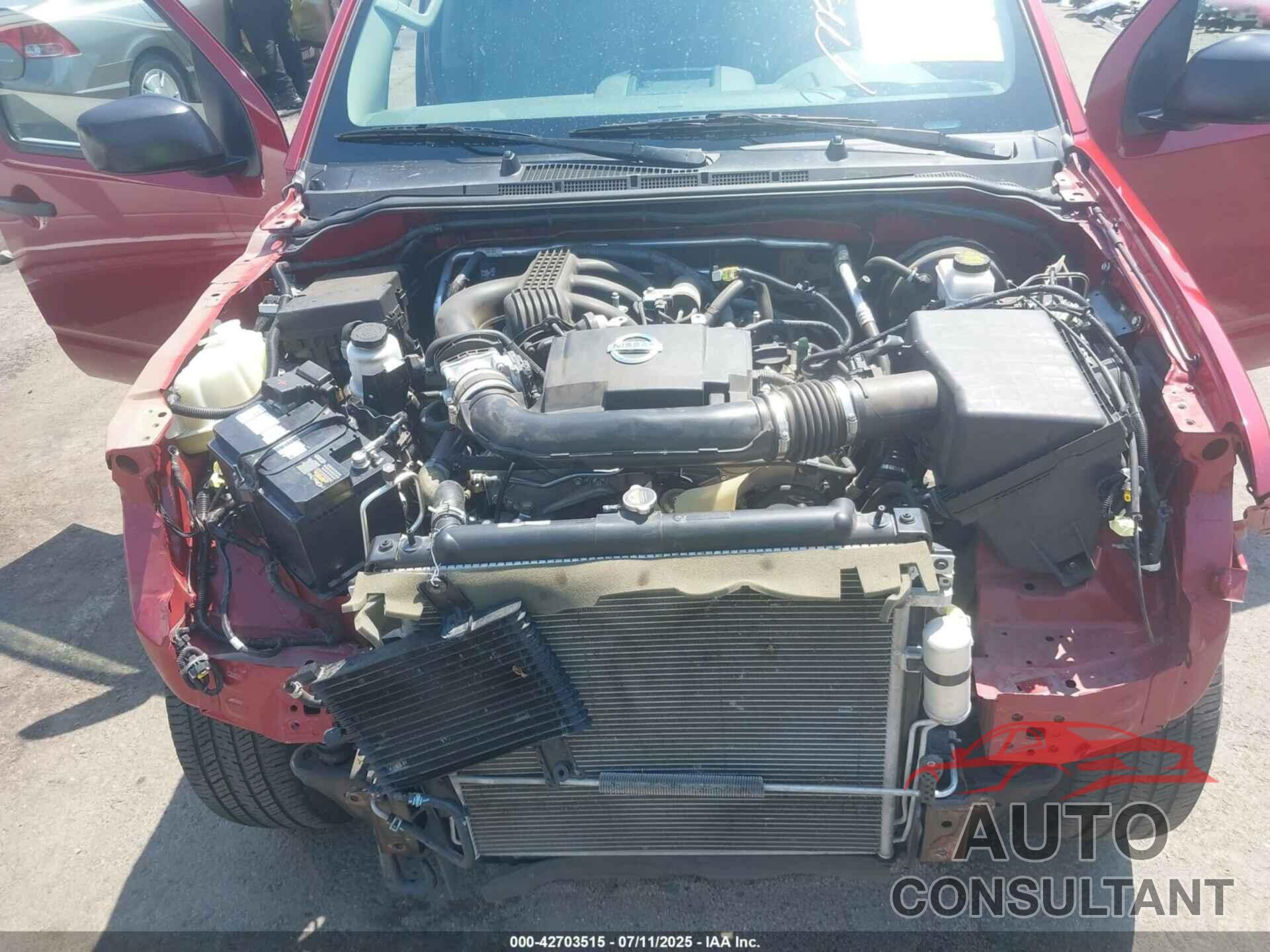 NISSAN FRONTIER 2019 - 1N6AD0EV4KN705996