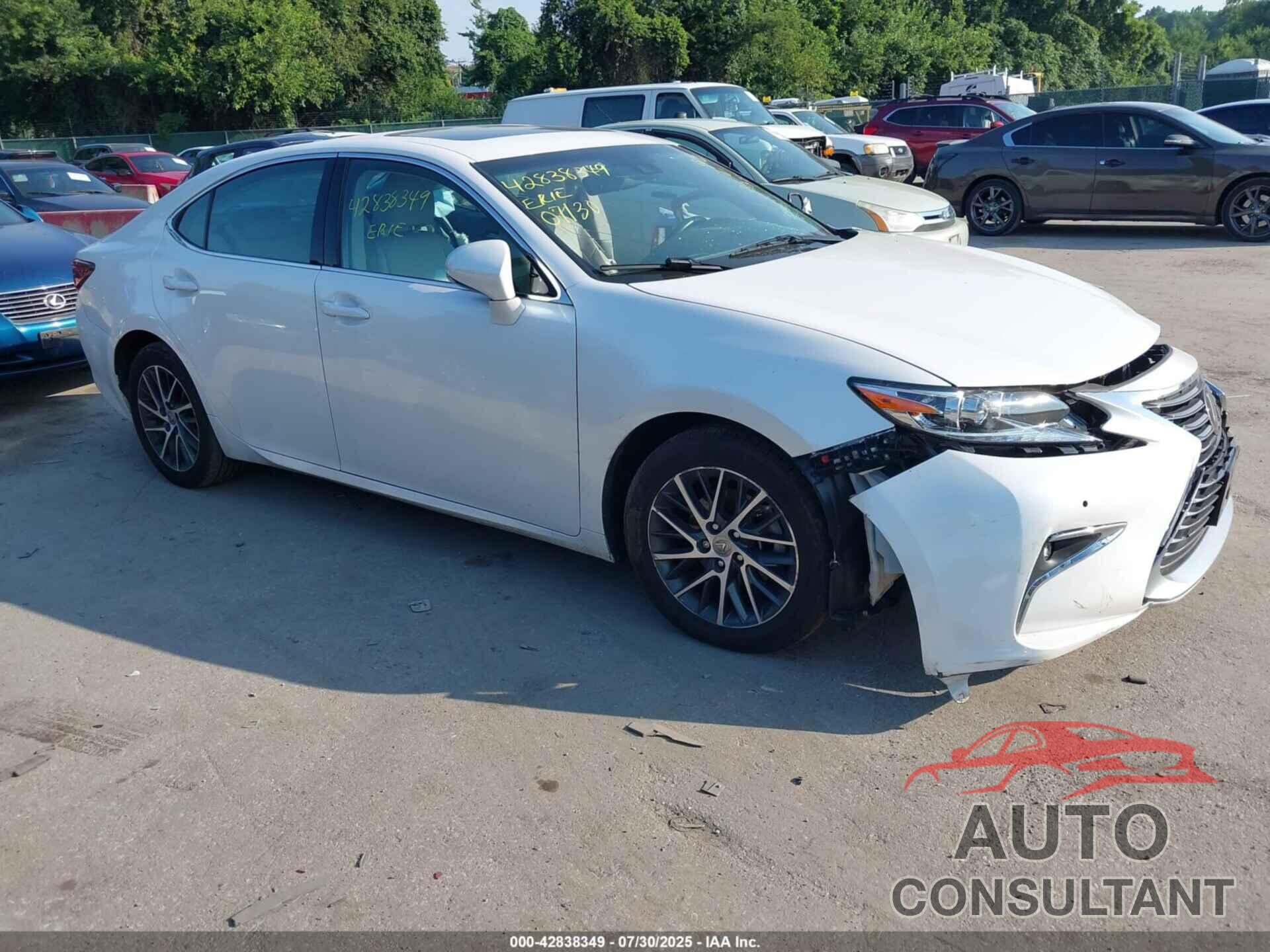 LEXUS ES 350 2018 - 58ABK1GG5JU080499