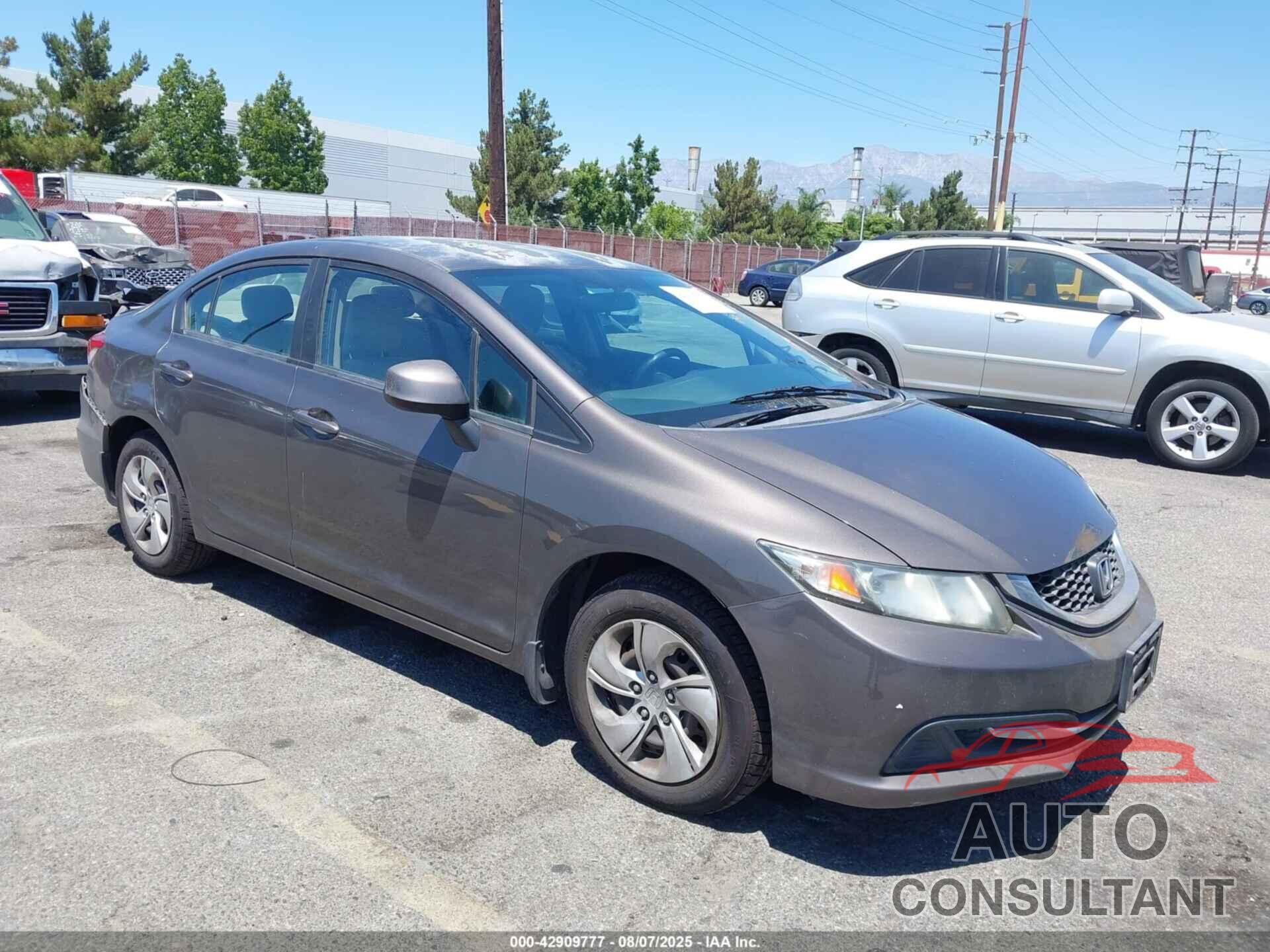 HONDA CIVIC 2013 - 2HGFB2F53DH552579