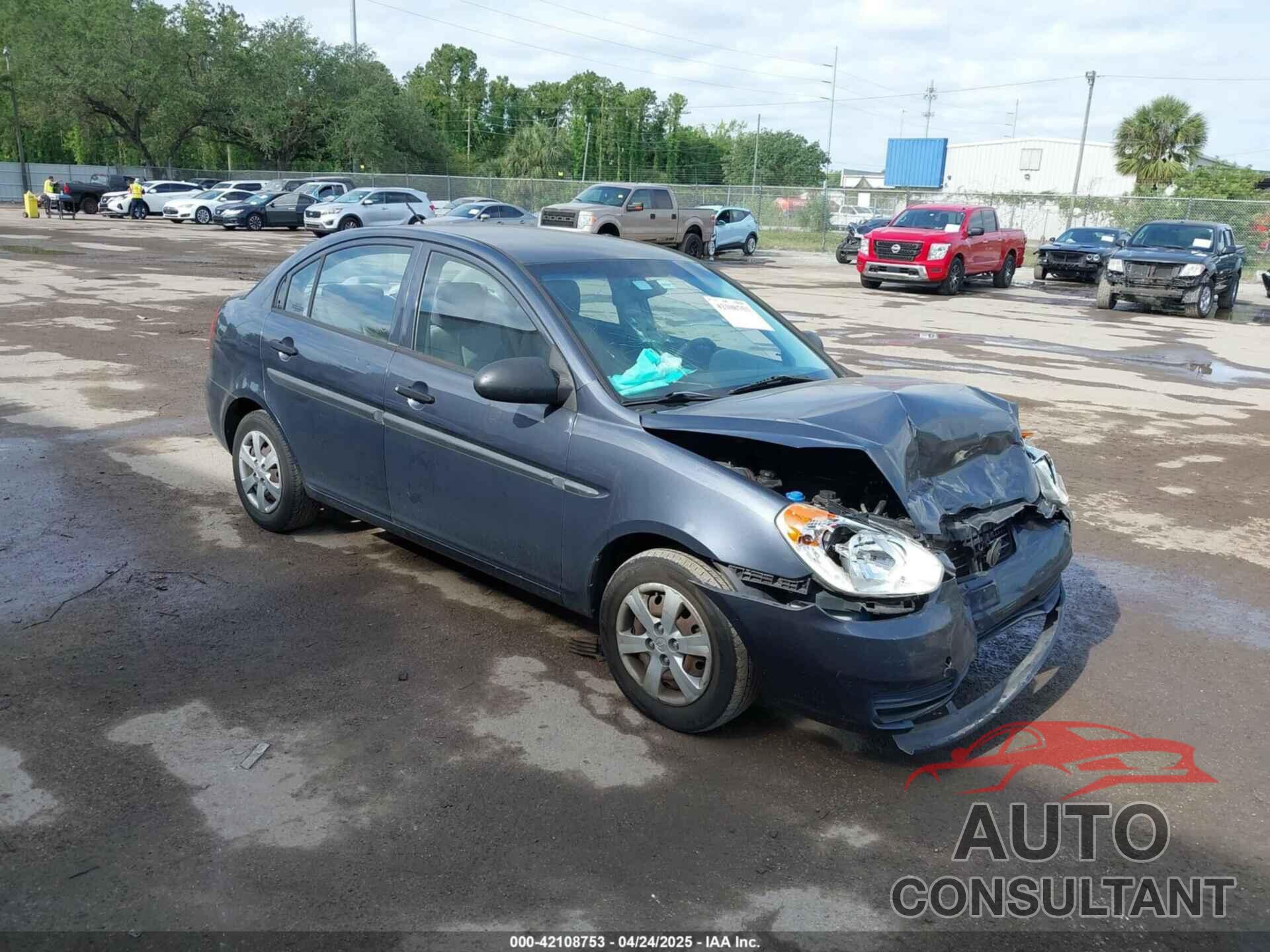 HYUNDAI ACCENT 2009 - KMHCM46C29U288745