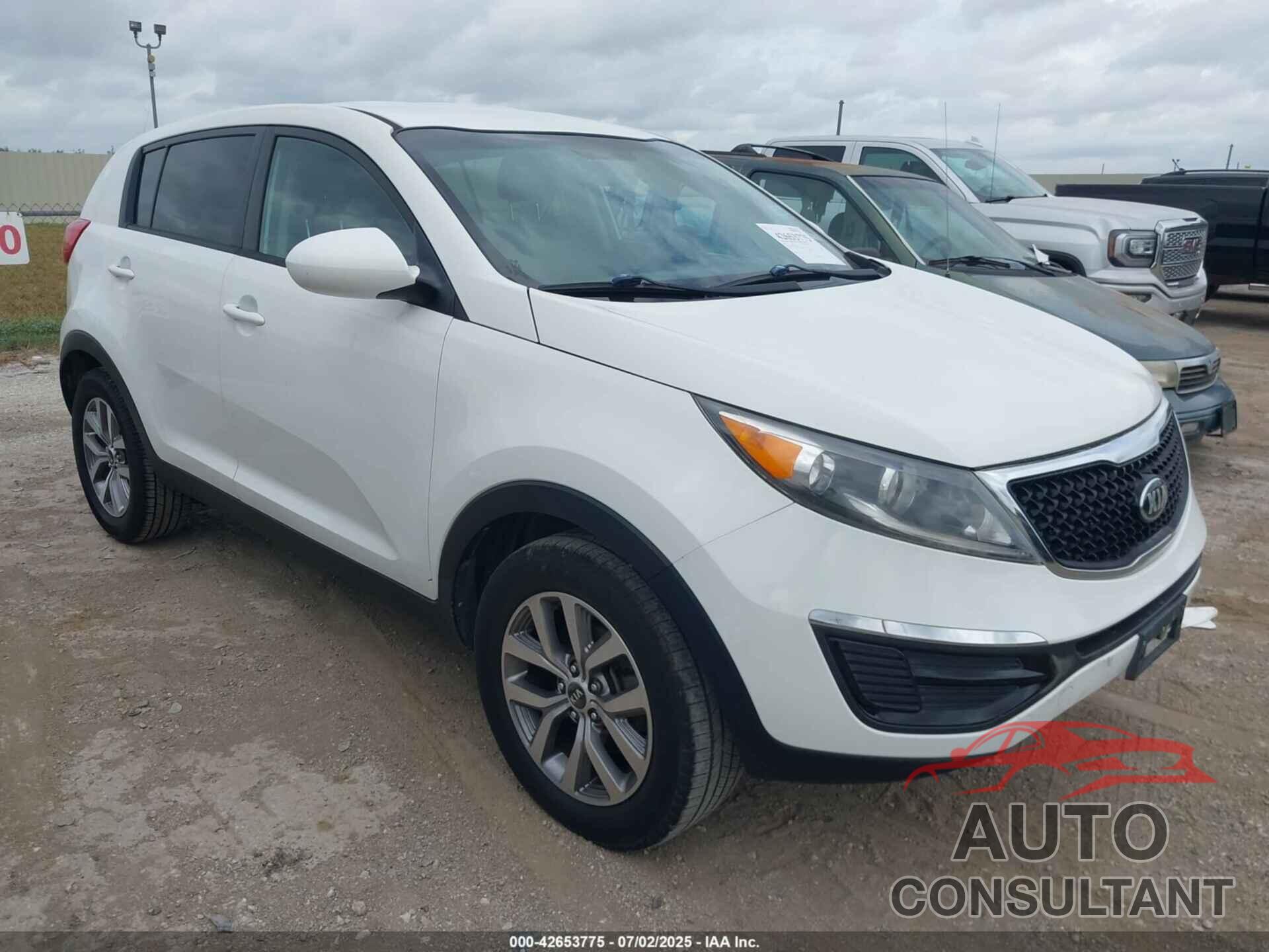 KIA SPORTAGE 2016 - KNDPB3AC2G7810508