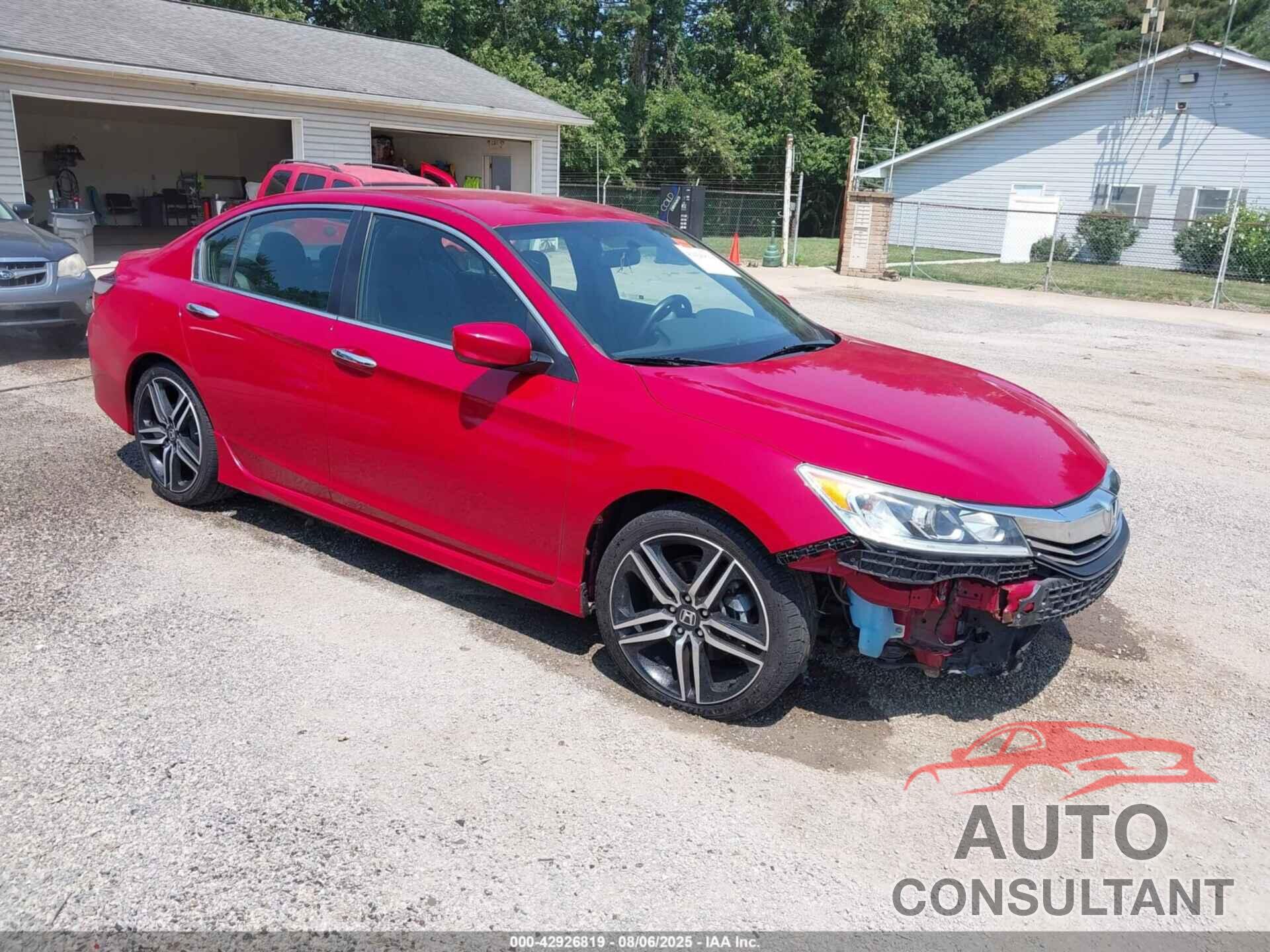 HONDA ACCORD 2017 - 1HGCR2F1XHA085354