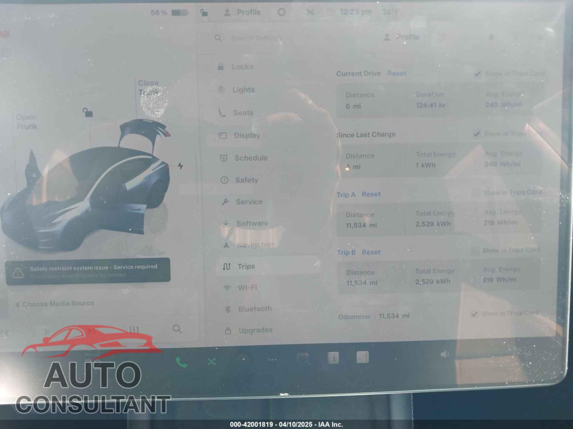 TESLA MODEL 3 2024 - 5YJ3E1EA2RF726012